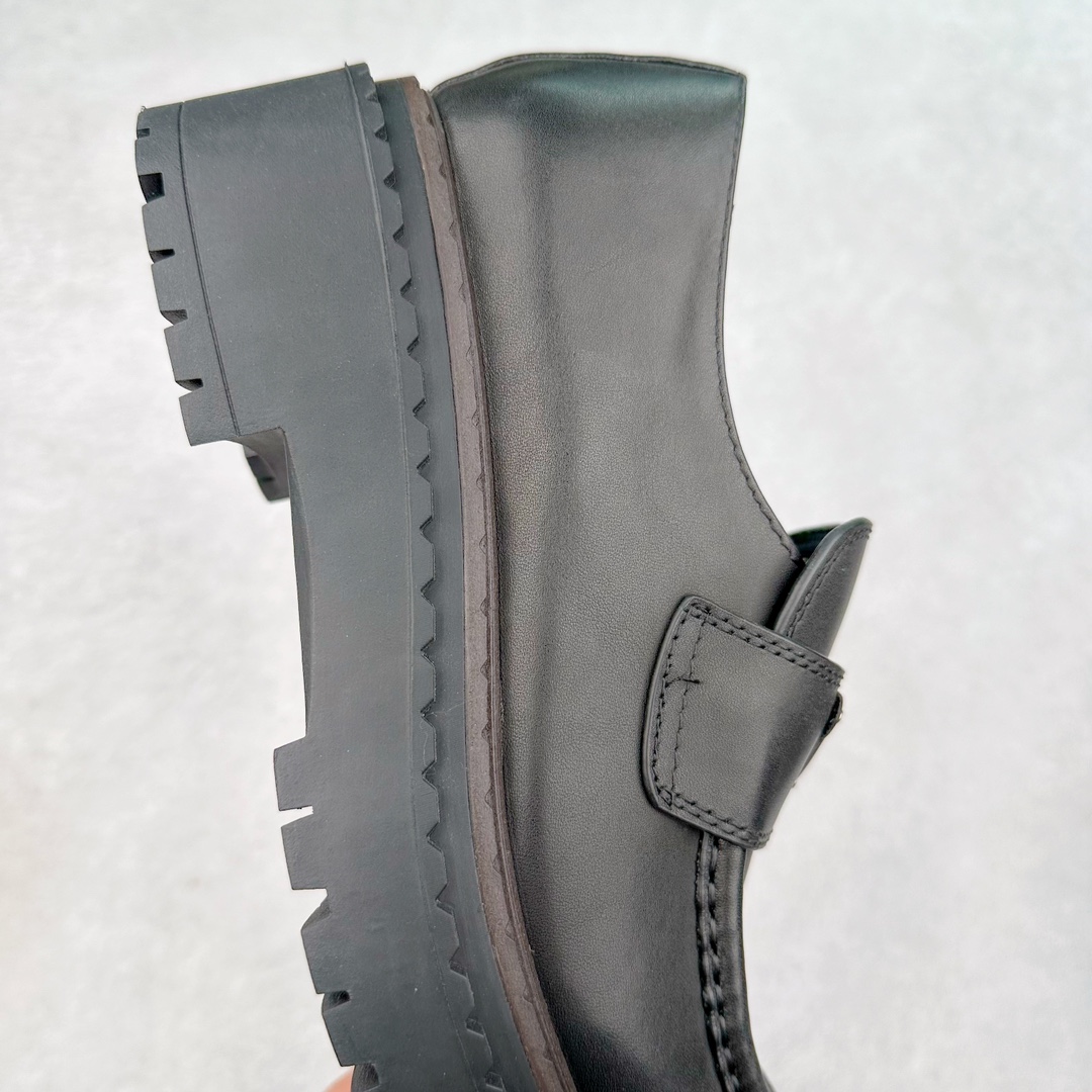 图片[6]-＃GD广顶 PRADA Monolith 普拉达皮革休闲平底乐福鞋 春夏最好的穿的乐福鞋 没有之一鞋型秀气大方 三角标加持 高级感拉满 无论日常通勤还是小场合都能穿出气场意大利著名的奢侈品品牌 普拉达这款牛皮面演绎prada式的黑暗优雅风情 鞋头很是秀气 鞋楦的复古与时尚平衡的非常好 没有平时别的款式的呆板整体是休闲时尚风 风格简约大方 舒适轻便 小牛皮鞋面超级软触感亲肤而光滑 很显质感也很好打理 设计摆脱路人感 打破沉闷单调 真的超级清秀百搭 而且这款增高效果一绝 特别有英伦风但又不是太过于复古的也很符合都市年轻人的审美 尺码：35 36 37 38 39 40 41-选品中心