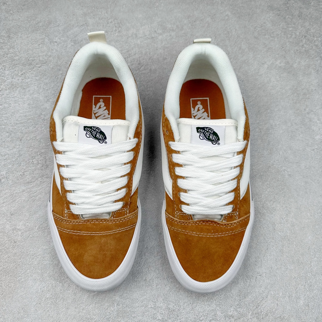 图片[2]-Vans Knu-Skool VR3 LX 万斯低帮复古休闲硫化面包鞋 肥胖版大LOGO 原版全皮猪八面料 尺码：35 36 36.5 37 38 38.5 39 40 40.5 41 42 42.5 43 44-选品中心