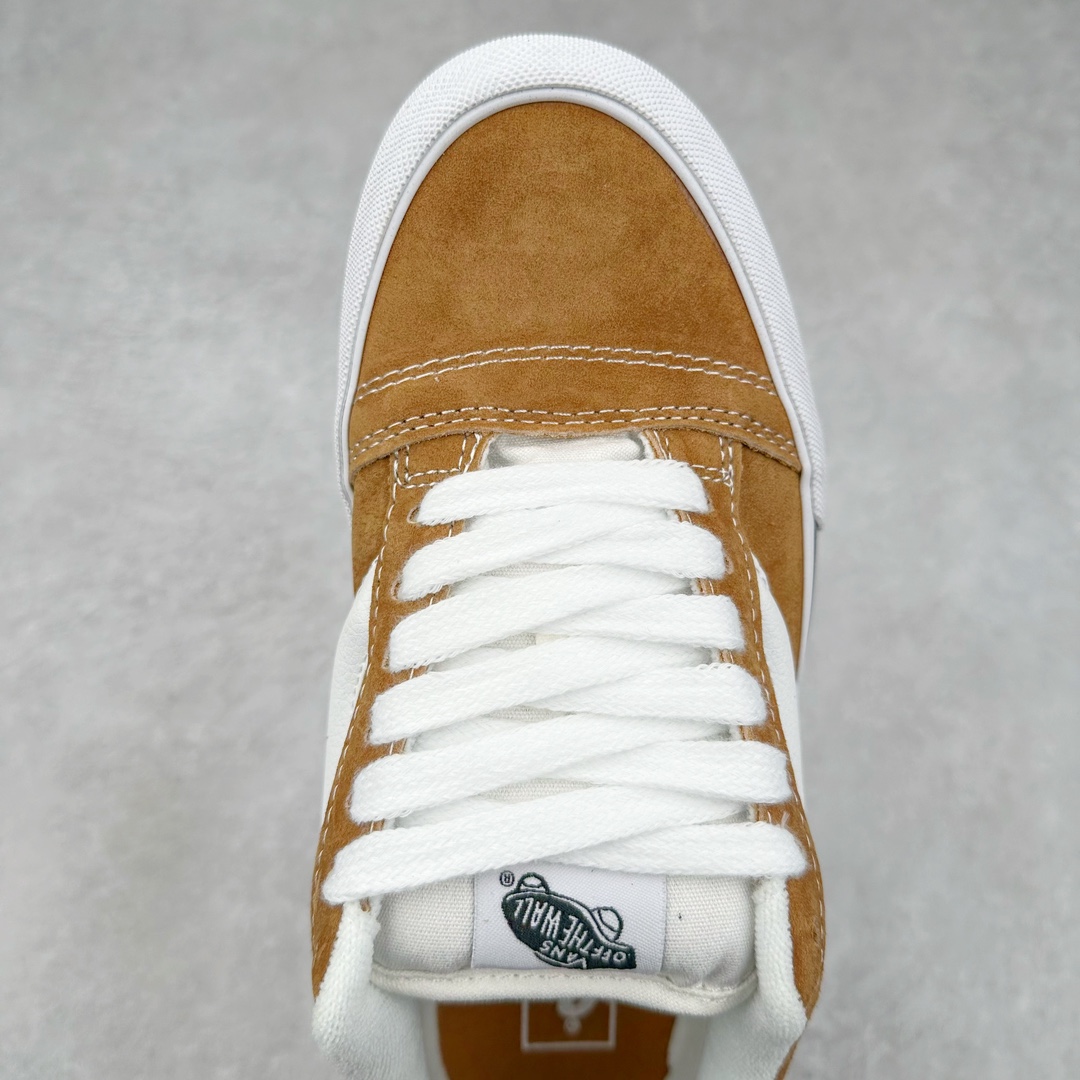 图片[4]-Vans Knu-Skool VR3 LX 万斯低帮复古休闲硫化面包鞋 肥胖版大LOGO 原版全皮猪八面料 尺码：35 36 36.5 37 38 38.5 39 40 40.5 41 42 42.5 43 44-选品中心