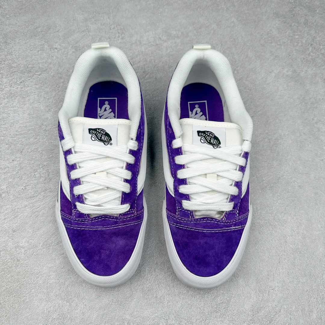 图片[2]-Vans Knu-Skool VR3 LX 万斯低帮复古休闲硫化面包鞋 肥胖版大LOGO 原版全皮猪八面料 尺码：35 36 36.5 37 38 38.5 39 40 40.5 41 42 42.5 43 44-选品中心