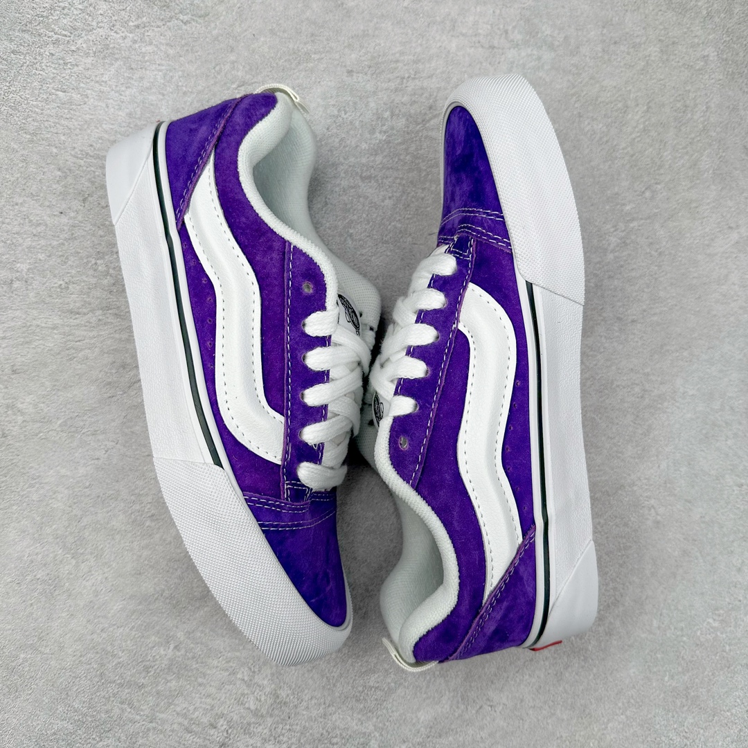 图片[3]-Vans Knu-Skool VR3 LX 万斯低帮复古休闲硫化面包鞋 肥胖版大LOGO 原版全皮猪八面料 尺码：35 36 36.5 37 38 38.5 39 40 40.5 41 42 42.5 43 44-选品中心