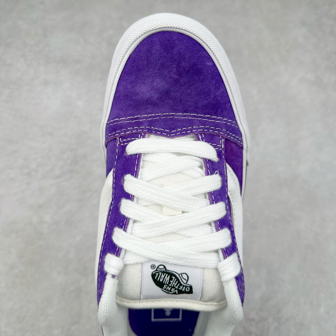 图片[4]-Vans Knu-Skool VR3 LX 万斯低帮复古休闲硫化面包鞋 肥胖版大LOGO 原版全皮猪八面料 尺码：35 36 36.5 37 38 38.5 39 40 40.5 41 42 42.5 43 44-选品中心