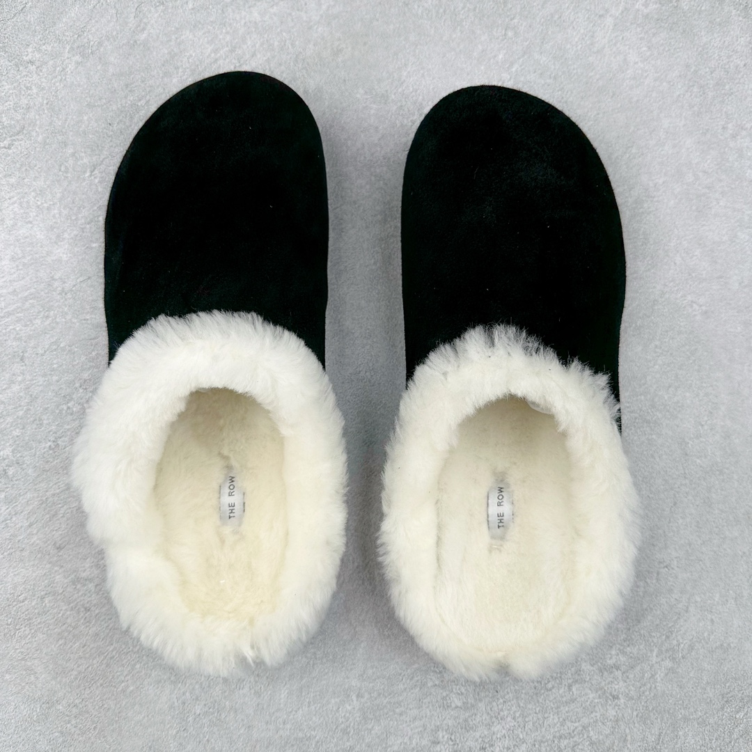 图片[3]-＃DC The Row Boston VL TR软木底包头拖鞋 天鹅绒般的绒面革赋子休闲的经典外观 四季皆宜 柔软的鞋床采用额外的泡沫缓冲层 提供额外的舒适感和全天支撑 全网独家首发 源于德国的严谨工艺 牛巴戎面 中层松木 EVA 三层组合大底 优质牛皮面料五金扣 出口订单 尺码：35-45-选品中心