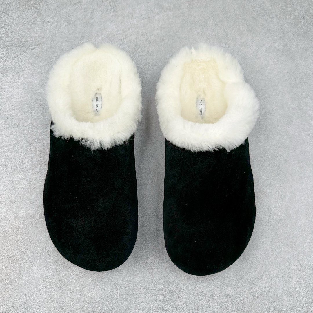 图片[2]-＃DC The Row Boston VL TR软木底包头拖鞋 天鹅绒般的绒面革赋子休闲的经典外观 四季皆宜 柔软的鞋床采用额外的泡沫缓冲层 提供额外的舒适感和全天支撑 全网独家首发 源于德国的严谨工艺 牛巴戎面 中层松木 EVA 三层组合大底 优质牛皮面料五金扣 出口订单 尺码：35-45-选品中心