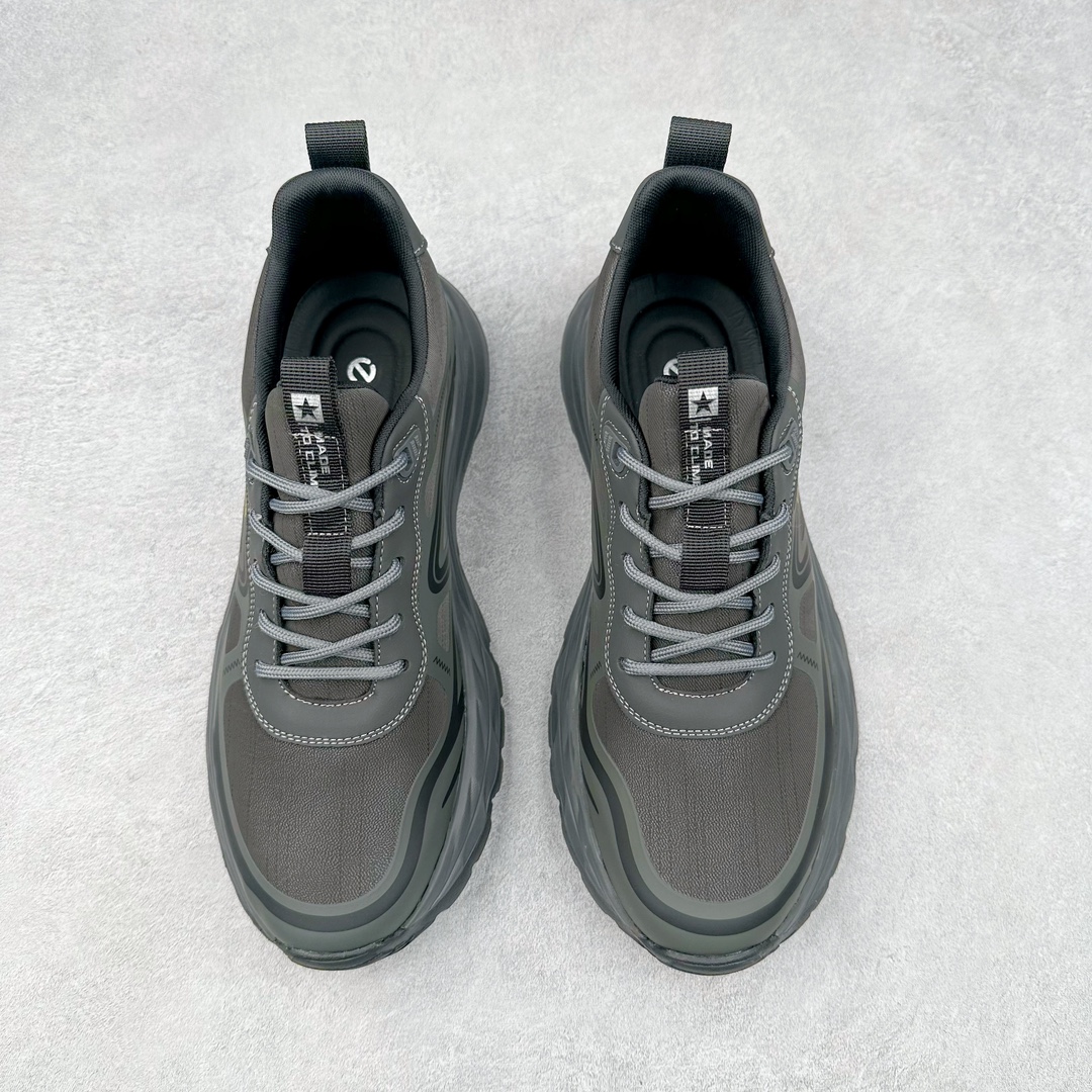 图片[2]-ECCO爱步男鞋运动鞋 百搭耐穿跑鞋厚底增高老爹鞋 驱动系列 牛皮剖面与胶印拼接鞋面 脚感舒适，出街有型 简约系带设计，可自由调节松紧 贴合脚型 以越野摩托粗犷胎纹为灵感，PU大底提供牵引力与支撑性 舒适耐穿 提供稳定性 户外出行 肆意洒脱 尺码：38 39 40 41 42 43（皮鞋码）-选品中心