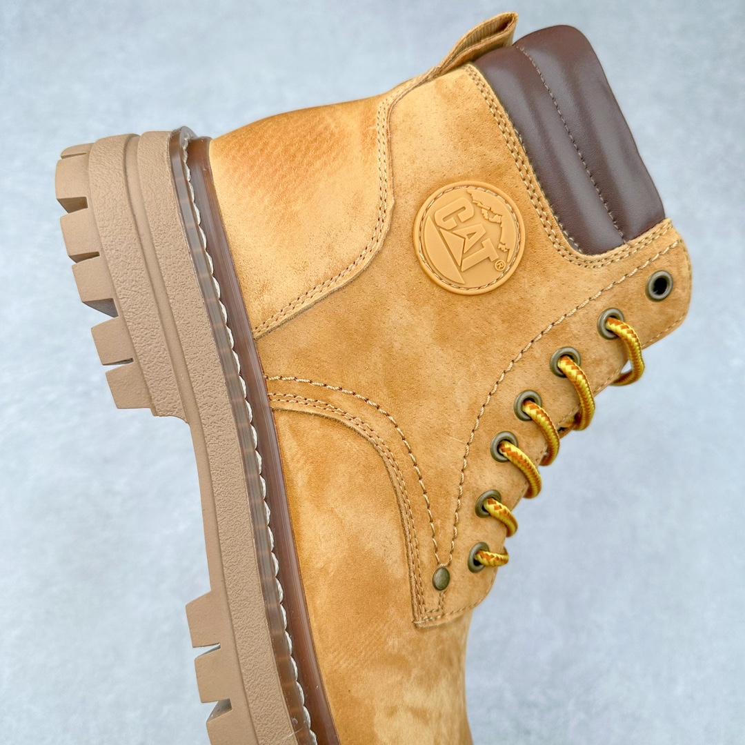 图片[6]-＃特价福利 CAT卡特 硬汉推土机品牌经典百搭户外休闲大黄靴系列 广东大厂品质 24ss秋冬新款 常年主打 时尚潮流搭配 面料釆用意大利进口磨砂牛皮 全鞋真牛皮材料 大底到五金都是代工厂原材料制作 好货不杀猪 首单质量严格把控 全套官网统一包装 今年冬季防寒户外专用 日常随意搭配 型男必备 尺码：38 39 40 41 42 43 44 (偏大一码)-选品中心