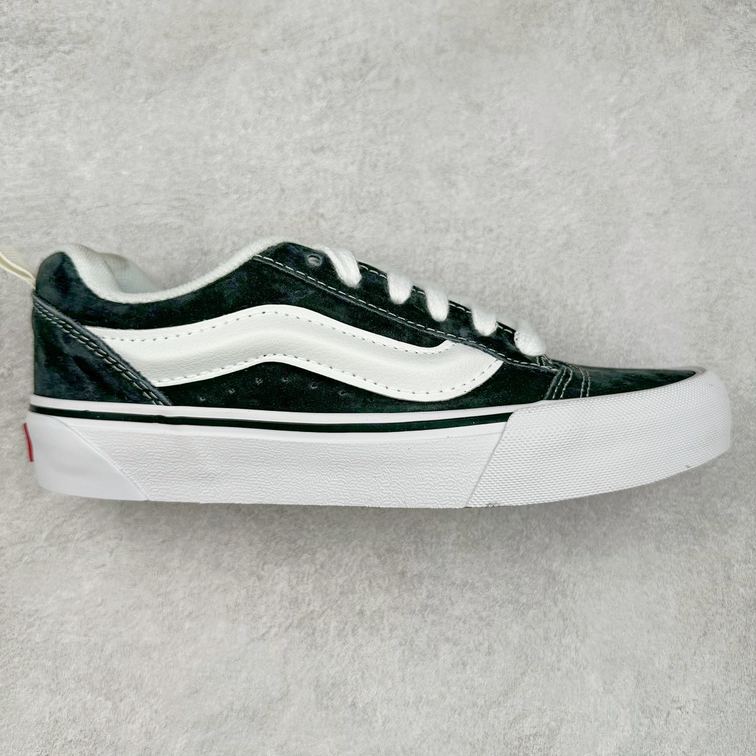 Vans Knu-Skool VR3 LX 万斯低帮复古休闲硫化面包鞋 肥胖版大LOGO 原版全皮猪八面料 尺码:35 36 36.5 37 38 38.5 39 40 40.5 41 42 42.5 43 44-选品中心