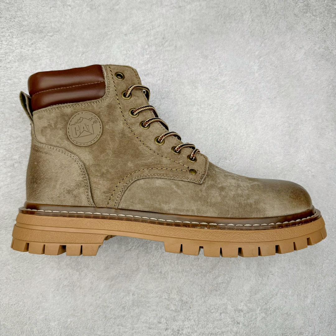 #特价福利 CAT卡特 硬汉推土机品牌经典百搭户外休闲大黄靴系列 广东大厂品质 24ss秋冬新款 常年主打 时尚潮流搭配 面料釆用意大利进口磨砂牛皮 全鞋真牛皮材料 大底到五金都是代工厂原材料制作 好货不杀猪 首单质量严格把控 全套官网统一包装 今年冬季防寒户外专用 日常随意搭配 型男必备 尺码:38 39 40 41 42 43 44 (偏大一码)-选品中心