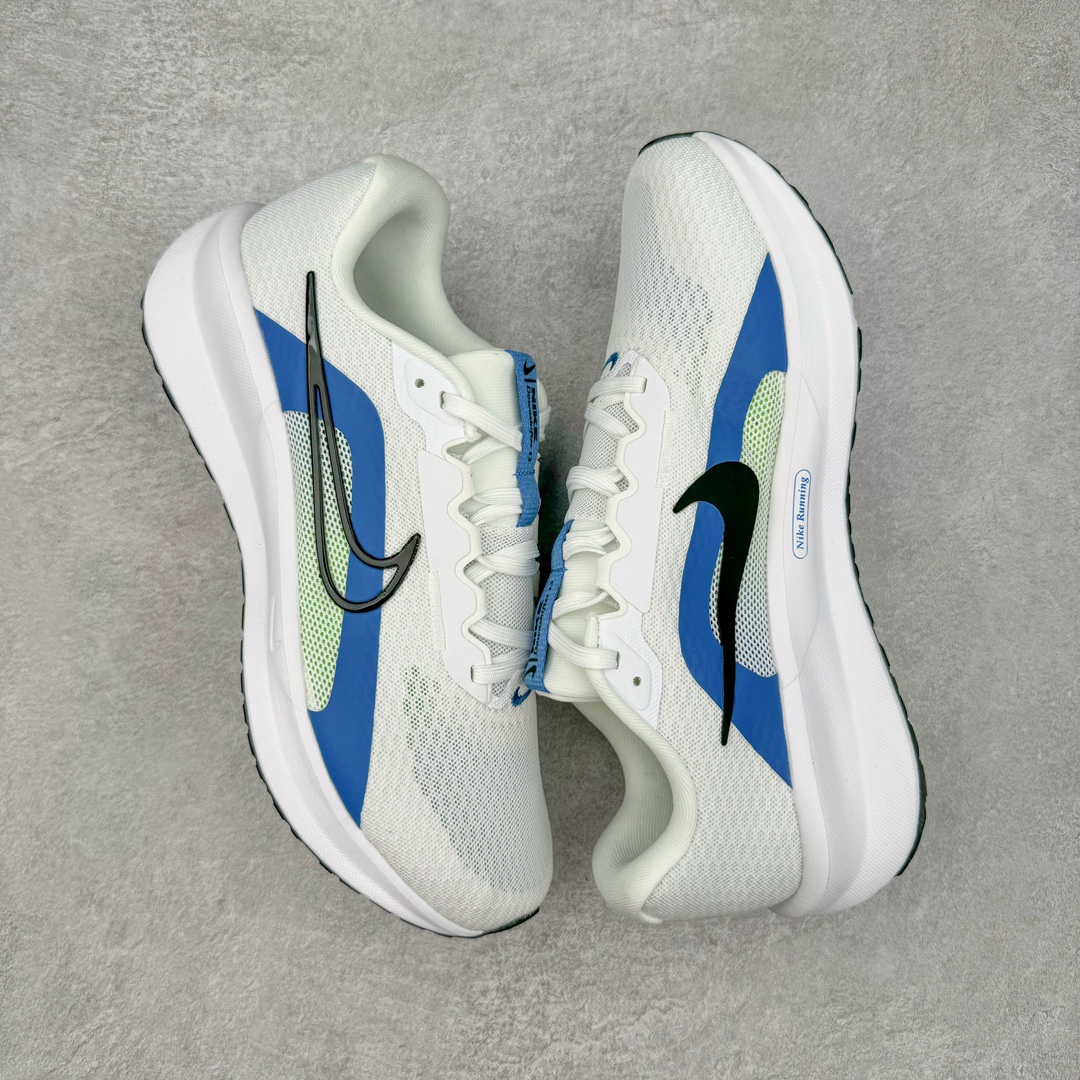 图片[3]-＃TG纯原 NK Revolution 13 Wide 回游者13代系列低帮轻质缓震透气休闲运动跑步鞋“网织白蓝”FD6454-103 无论你是跑步新手还是迫切想提速的专业跑者，Nike Downshifter 13 公路跑步鞋都能伴你轻松驾驭。鞋面结合缓震耐穿性能，为你造就又一个得力装备，或是助你朝着目标迈进。尺码：39 40 40.5 41 42 42.5 43 44 44.5 45-选品中心