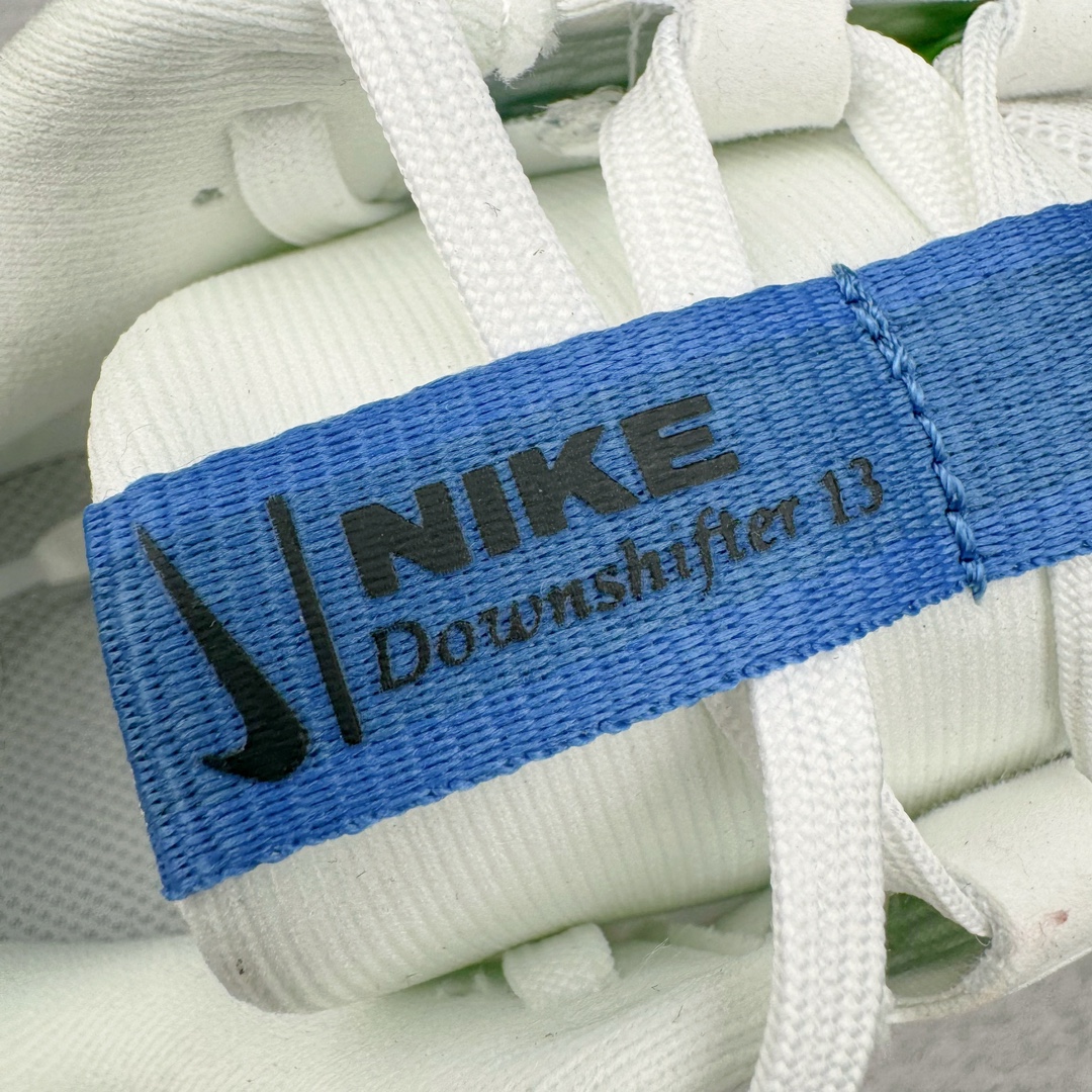 图片[12]-＃TG纯原 NK Revolution 13 Wide 回游者13代系列低帮轻质缓震透气休闲运动跑步鞋“网织白蓝”FD6454-103 无论你是跑步新手还是迫切想提速的专业跑者，Nike Downshifter 13 公路跑步鞋都能伴你轻松驾驭。鞋面结合缓震耐穿性能，为你造就又一个得力装备，或是助你朝着目标迈进。尺码：39 40 40.5 41 42 42.5 43 44 44.5 45-选品中心