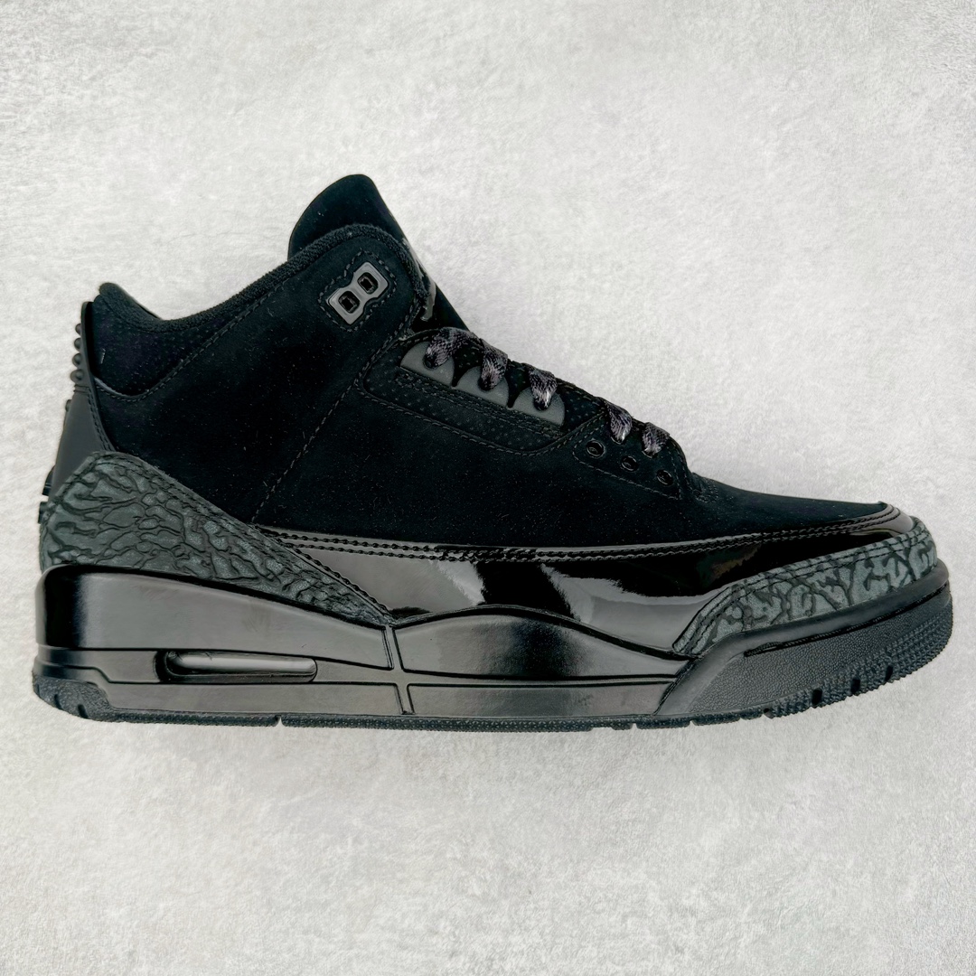 ＃QD纯原 Air Jordan AJ3 Retro 黑猫 CK9246-168 圈内最强三代系列 匠心打造 开发时长超过半年 目前可过各类鉴定或无法鉴定 裸鞋随便操作 全套原纸板楦头开发 原厂大底磨具加持立体防滑纹理 原装可视Air Sole气垫 原汁原味最完美的三代版型 唯一正确鞋头趴度弧度高度鞋身腰线 原厂TPU彩虹扎染后跟饰片 正确内里反口里网布 皮料菱角分明不变形无多余毛边 广东原厂zp同批次手工大底描漆拉丝 市场唯一原厂鞋扣模具 原厂织唛标 原厂飞人电绣工艺 尾指中部跳三针 独家绑鞋带手法 印刷中底布 四线拉帮 米色美纹纸贴合固定 进口港宝加持 后跟自然饱满 全鞋荧光划线卡点 追求极致完美 每一双都是工艺品 多重QC质检 超越公司货的品控标准 实实在在的免检产品 尺码：40 40.5 41 42 42.5 43 44 44.5 45 45.5 46 47.5 48.5-选品中心