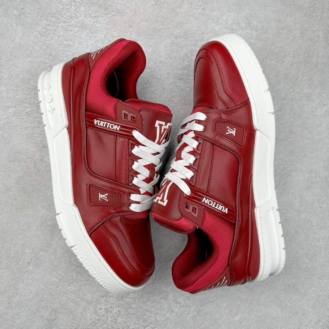 图片[3]-Louis Vuitton Trainer lv时装走秀运动鞋 高尔夫系列 全网最全配色更新最快 最成熟的做工稳定的品控 完美鞋型超高的清洁度 零毛边线头瑕疵 全套原楦原纸版原鞋开模 全网最具灵魂的版型 正确原装黄色鞋盒 正确中底印花 鞋面印花3D高频深度立体 全鞋电脑针车 紧密相连 针距密度一致 环保乳胶注塑鞋垫 厚度脚感还原原版 皮面裁剪部位 统一油边封口工艺 原装橡胶大底含胶量大底组合零偏差 专柜全套包装 防尘袋 说明书 质保卡 男女鞋 尺码：35 36 37 38 39 40 41 42 43 44 45-选品中心