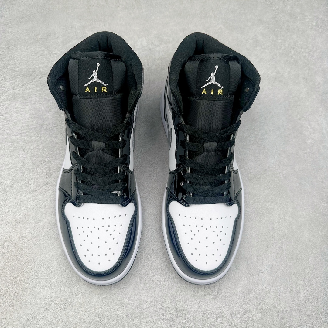图片[2]-＃K版 Air Jordan AJ1 Mid 中帮 HV0789-010 原厂内置全掌气垫 A模大底 头层小牛皮 鞋舌AJ原厂专用牛津布+AJ专用反口珍珠布+原厂无杂质高弹内里海棉 特殊封边弹力鞋带 全网唯一头层牛皮 原鞋开模 拒绝公底 购置公司同步原材料 原汁原味 忠于原版‼️尺码：36 36.5 37.5 38 38.5 39 40 40.5 41 42 42.5 43 44 44.5 45 46 47.5-选品中心