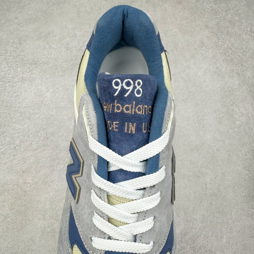 图片[5]-＃福利特价 NB新百伦New Balance M998 Made in USA 高端美产血统系列经典复古休闲运动慢跑鞋#原楦原数据开发版型#采用猪巴革组合网织鞋面材质#后跟嵌入TPU装饰条稳固#升级原装5层独立私模❗尺码：39.5 40 40.5 41.5 42 42.5 43 44-选品中心