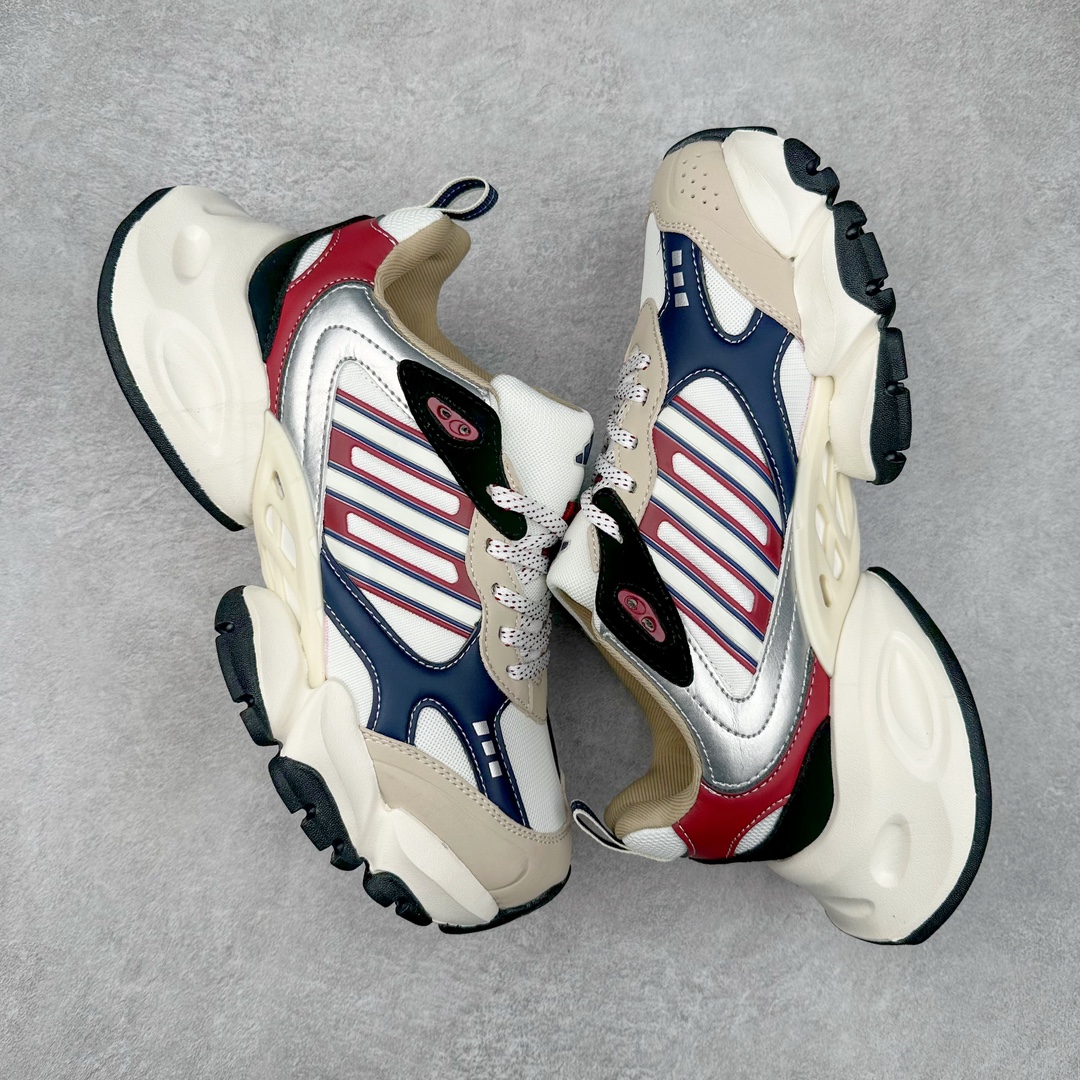 图片[3]-AD XLG Runner Deluxe 跑步者豪华版系列低帮厚底增高老爹风复古缓震休闲运动慢跑鞋 IH0432 自从阿迪达斯和巴黎世家合作后，没少出双方联名的平替。结果根据最新情报，阿迪现在已经把手伸到了巴家爆款3XL的身上，新鞋Xlg Runner Deluxe实物曝光，emm，鞋款整体一眼丁真是巴黎世家Track＋3XL大底的缝合怪版本，要不是鞋侧明晃晃的adidas三道杠Logo，估计各位看了都得蒙。这波不能说是完全复制巴黎世家，但也多少有点借鉴的味道了。新鞋基本就是在阿迪经典\\\”Climacool\\\”鞋款的基础上，升级了Boots大底以及加入了\\\”巴味\\\”设计元素…尺码：35 36 36⅔ 37⅓ 38 38⅔ 39⅓ 40 40⅔ 41⅓ 42 42⅔ 43⅓ 44 44⅔ 45 46-选品中心