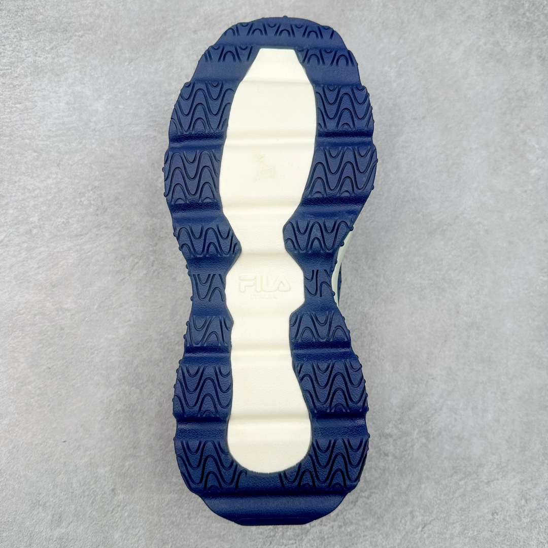 图片[9]-斐乐FILA FUSION QD96 熔岩系列老爹风增高复古中性休闲运动慢跑鞋 #原楦原纸版数据开发#采用纤维皮革饰片拼接透气网布材质#独立发泡EVA中底+耐磨橡胶外底，明显增高4.5CM 尺码：36 36.5 37.5 38 38.5 39 40-选品中心