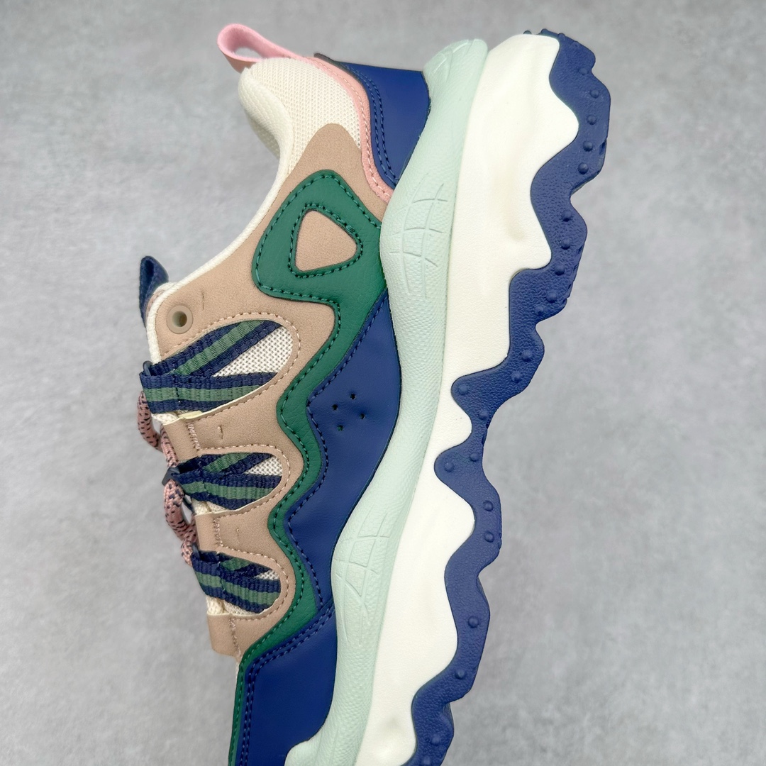 图片[7]-斐乐FILA FUSION QD96 熔岩系列老爹风增高复古中性休闲运动慢跑鞋 #原楦原纸版数据开发#采用纤维皮革饰片拼接透气网布材质#独立发泡EVA中底+耐磨橡胶外底，明显增高4.5CM 尺码：36 36.5 37.5 38 38.5 39 40-选品中心