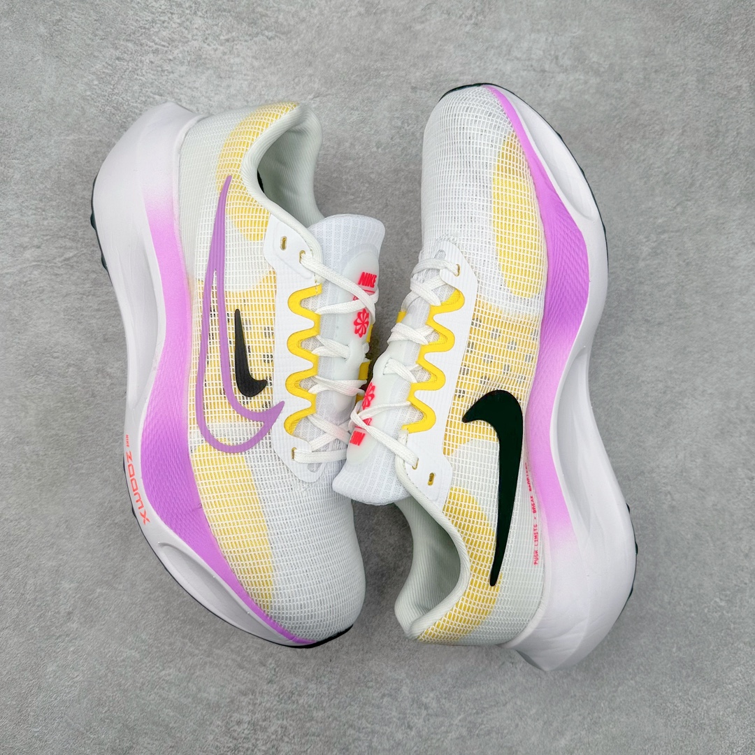 图片[3]-＃特价福利 NK Zoom Fly 5 飞行5代马拉松系列低帮透气休闲运动慢跑鞋 NK旗下跑鞋阵容持续迎来新成员 今回正式登场的鞋型为 Zoom Fly 5 全鞋大量采用回收材料制成 鞋面搭载创新 Flyknit 技术打造的编织网眼 同时考量了舒适、性能与可持续性 采用大型 ZoomX 中底与 Swoosh 徽标注入等变化 鞋侧还有「Push Limits + Break Barriers」字样叙述 尺码：36 36.5 37.5 38 38.5 39 40 40.5 41 42 42.5 43 44 44.5 45-选品中心