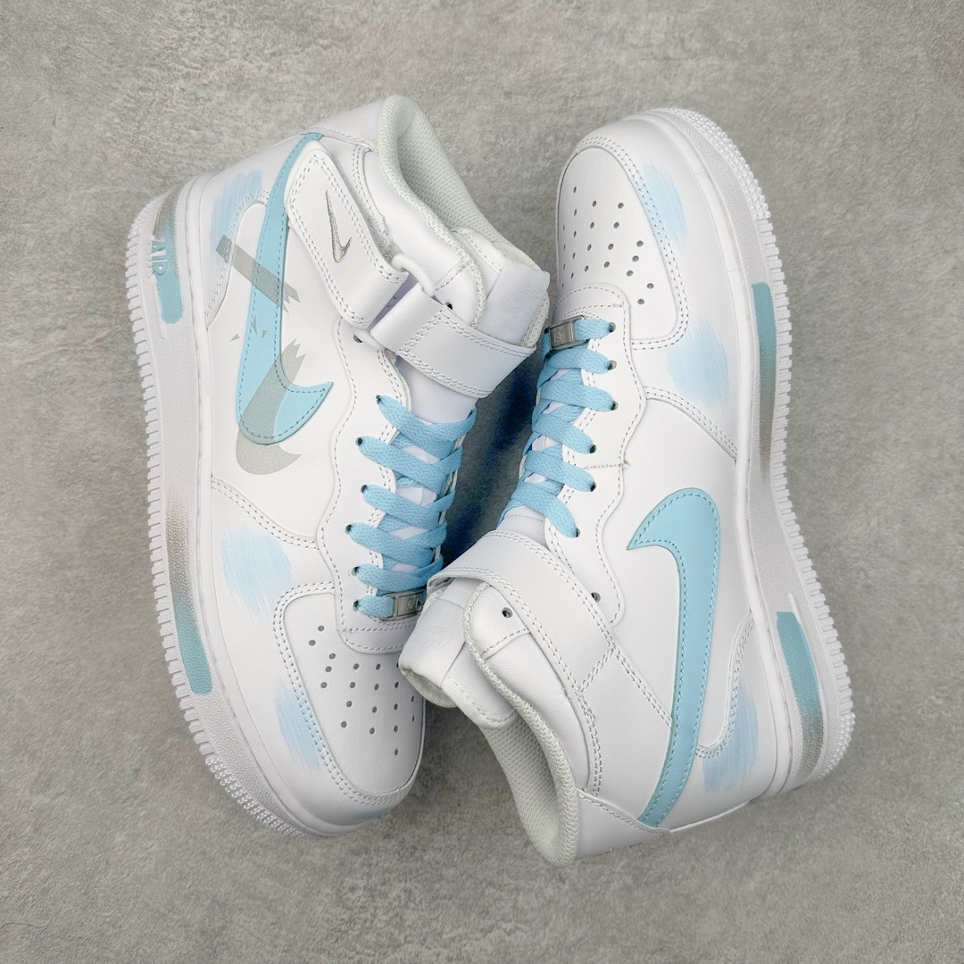 图片[3]-NK Air Force 1 Mid 空军一号中帮高帮百搭休闲运动板鞋 CW2288-111 柔软、弹性十足的缓震性能和出色的中底设计 横跨复古与现代的外型结合 造就出风靡全球三十多年的Force 1 尺码：36 36.5 37.5 38 38.5 39 40 40.5 41 42 42.5 43 44 44.5 45-选品中心