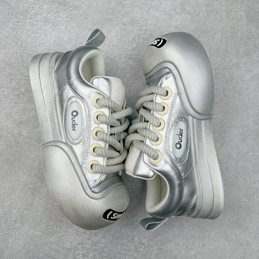图片[3]-＃福利特价 Ouder 超级萌丑鞋 | 2023 ˢˢ 开口笑萌鞋 2023春夏新品 专柜新款大头开口笑帆布鞋系列～此品牌以丑萌膨胀设计风格备受关注，品牌旨在为当代男女打造年轻 潮流 时髦 不一样的美。新开口笑鞋面采用膨胀及宽体的设计语言，将鞋头与鞋身打造成极为夸张的宽体结构。兼具搭配与潮流属性随意穿搭 🔥 ♺鞋面 ：原版进口太空莫尼卡帆布 ♺内里 ：高密度透气网料 ♺垫脚 ：高密度透气网 ♺大底 ：原版开模轻发泡大底3cm ♺码数 ：35-40-选品中心