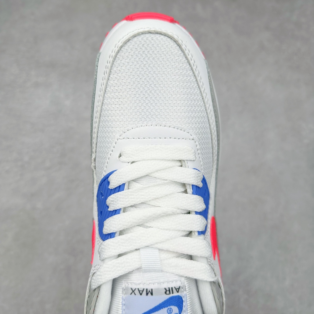 图片[4]-＃MX版 NK Air MAX 90 气垫复古减震跑步鞋 DA8856-100 经典重温 独家陆续补货 外单专供大厂出品 品质稳定 一百余色 终端操作 Air Max 90于1990年推出 来自Air Max系列 在Air Max 1的基础上改进而得 增加了气垫面积 外型上也更为流线 最特別的就是加入了菱纹塑胶嵌板 为Air Max 90增添了许多潮流气息 皮革鞋面 造就出色耐穿性和支撑力 Max Air缓震配置搭配泡棉中底 令Air Max 90轻盈而舒适 华夫格橡胶外底 铸就Air Max 90非凡的抓地力 而Air Max 90不仅是一双跑鞋 它成功跨越了时间的演进 成为了球鞋文化与潮流圈中最熟为人知的鞋款之一 尺码：36 36.5 37.5 38 38.5 39 40 40.5 41 42 42.5 43 44 44.5 45-选品中心