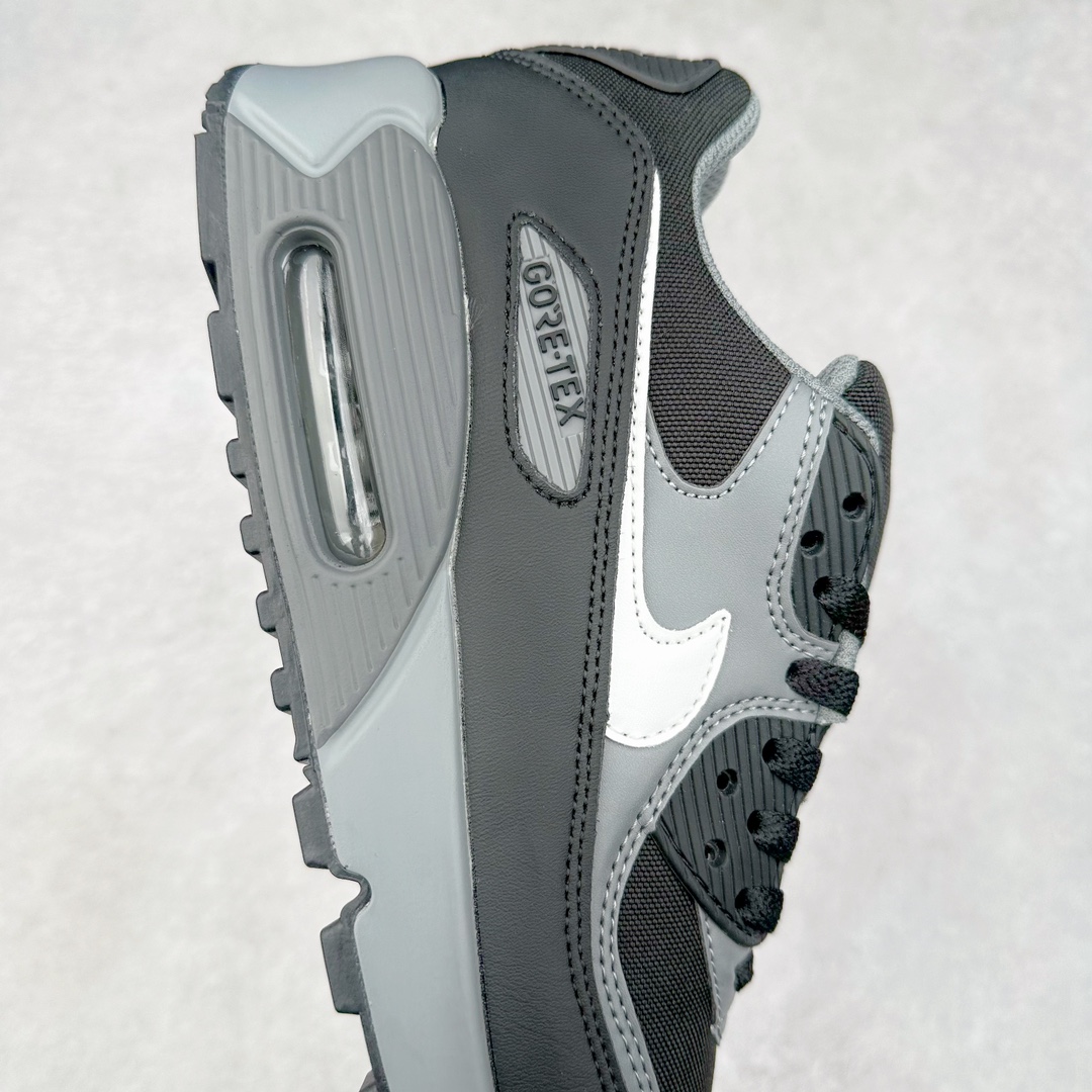 图片[6]-＃MX版 NK Air MAX 90 气垫复古减震跑步鞋 FD5810-002 经典重温 独家陆续补货 外单专供大厂出品 品质稳定 一百余色 终端操作 Air Max 90于1990年推出 来自Air Max系列 在Air Max 1的基础上改进而得 增加了气垫面积 外型上也更为流线 最特別的就是加入了菱纹塑胶嵌板 为Air Max 90增添了许多潮流气息 皮革鞋面 造就出色耐穿性和支撑力 Max Air缓震配置搭配泡棉中底 令Air Max 90轻盈而舒适 华夫格橡胶外底 铸就Air Max 90非凡的抓地力 而Air Max 90不仅是一双跑鞋 它成功跨越了时间的演进 成为了球鞋文化与潮流圈中最熟为人知的鞋款之一 尺码：36 36.5 37.5 38 38.5 39 40 40.5 41 42 42.5 43 44 44.5 45-选品中心