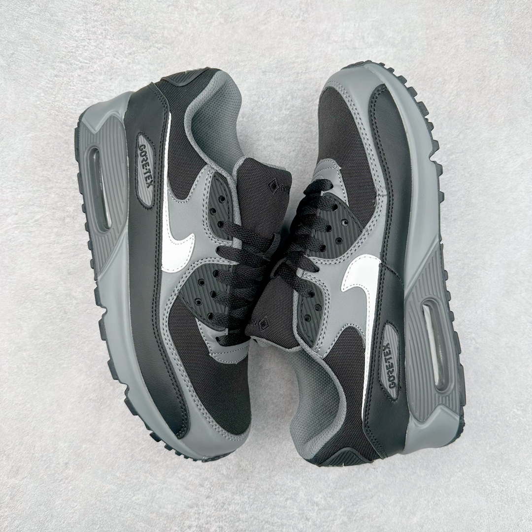 图片[3]-＃MX版 NK Air MAX 90 气垫复古减震跑步鞋 FD5810-002 经典重温 独家陆续补货 外单专供大厂出品 品质稳定 一百余色 终端操作 Air Max 90于1990年推出 来自Air Max系列 在Air Max 1的基础上改进而得 增加了气垫面积 外型上也更为流线 最特別的就是加入了菱纹塑胶嵌板 为Air Max 90增添了许多潮流气息 皮革鞋面 造就出色耐穿性和支撑力 Max Air缓震配置搭配泡棉中底 令Air Max 90轻盈而舒适 华夫格橡胶外底 铸就Air Max 90非凡的抓地力 而Air Max 90不仅是一双跑鞋 它成功跨越了时间的演进 成为了球鞋文化与潮流圈中最熟为人知的鞋款之一 尺码：36 36.5 37.5 38 38.5 39 40 40.5 41 42 42.5 43 44 44.5 45-选品中心