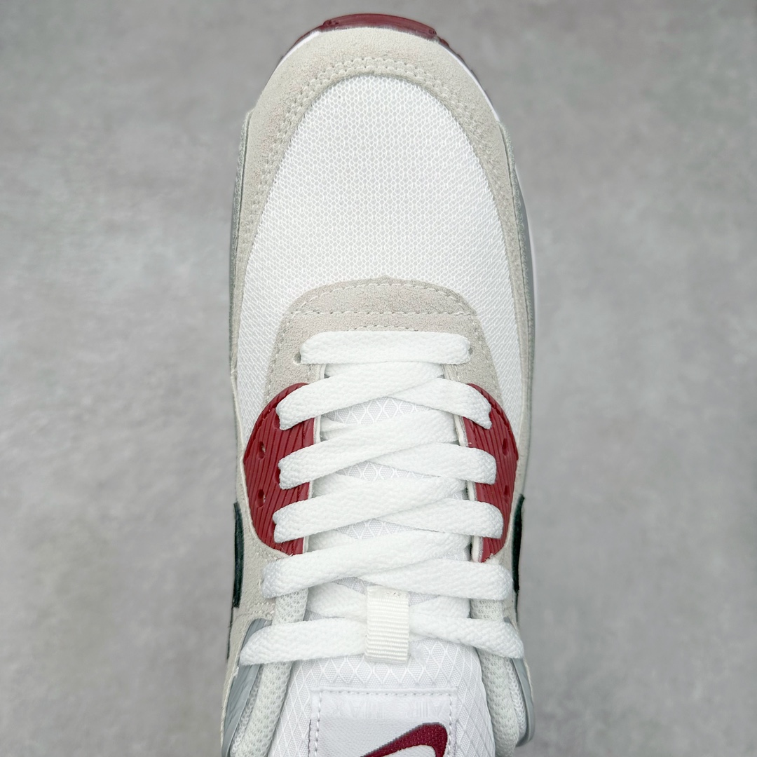 图片[4]-＃MX版 NK Air MAX 90 气垫复古减震跑步鞋 FN6958-101 经典重温 独家陆续补货 外单专供大厂出品 品质稳定 一百余色 终端操作 Air Max 90于1990年推出 来自Air Max系列 在Air Max 1的基础上改进而得 增加了气垫面积 外型上也更为流线 最特別的就是加入了菱纹塑胶嵌板 为Air Max 90增添了许多潮流气息 皮革鞋面 造就出色耐穿性和支撑力 Max Air缓震配置搭配泡棉中底 令Air Max 90轻盈而舒适 华夫格橡胶外底 铸就Air Max 90非凡的抓地力 而Air Max 90不仅是一双跑鞋 它成功跨越了时间的演进 成为了球鞋文化与潮流圈中最熟为人知的鞋款之一 尺码：36 36.5 37.5 38 38.5 39 40 40.5 41 42 42.5 43 44 44.5 45-选品中心