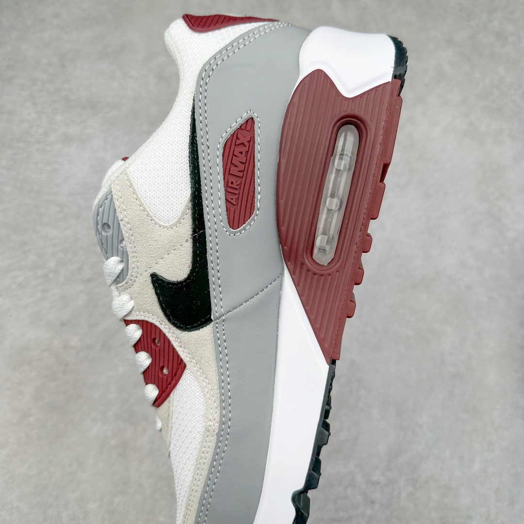 图片[7]-＃MX版 NK Air MAX 90 气垫复古减震跑步鞋 FN6958-101 经典重温 独家陆续补货 外单专供大厂出品 品质稳定 一百余色 终端操作 Air Max 90于1990年推出 来自Air Max系列 在Air Max 1的基础上改进而得 增加了气垫面积 外型上也更为流线 最特別的就是加入了菱纹塑胶嵌板 为Air Max 90增添了许多潮流气息 皮革鞋面 造就出色耐穿性和支撑力 Max Air缓震配置搭配泡棉中底 令Air Max 90轻盈而舒适 华夫格橡胶外底 铸就Air Max 90非凡的抓地力 而Air Max 90不仅是一双跑鞋 它成功跨越了时间的演进 成为了球鞋文化与潮流圈中最熟为人知的鞋款之一 尺码：36 36.5 37.5 38 38.5 39 40 40.5 41 42 42.5 43 44 44.5 45-选品中心