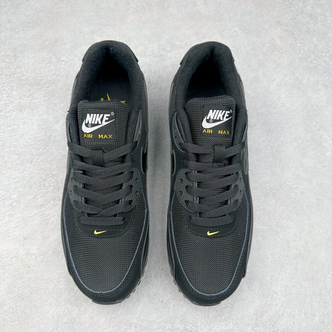 图片[2]-＃MX版 NK Air MAX 90 气垫复古减震跑步鞋 HM0628-001 经典重温 独家陆续补货 外单专供大厂出品 品质稳定 一百余色 终端操作 Air Max 90于1990年推出 来自Air Max系列 在Air Max 1的基础上改进而得 增加了气垫面积 外型上也更为流线 最特別的就是加入了菱纹塑胶嵌板 为Air Max 90增添了许多潮流气息 皮革鞋面 造就出色耐穿性和支撑力 Max Air缓震配置搭配泡棉中底 令Air Max 90轻盈而舒适 华夫格橡胶外底 铸就Air Max 90非凡的抓地力 而Air Max 90不仅是一双跑鞋 它成功跨越了时间的演进 成为了球鞋文化与潮流圈中最熟为人知的鞋款之一 尺码：36 36.5 37.5 38 38.5 39 40 40.5 41 42 42.5 43 44 44.5 45-选品中心