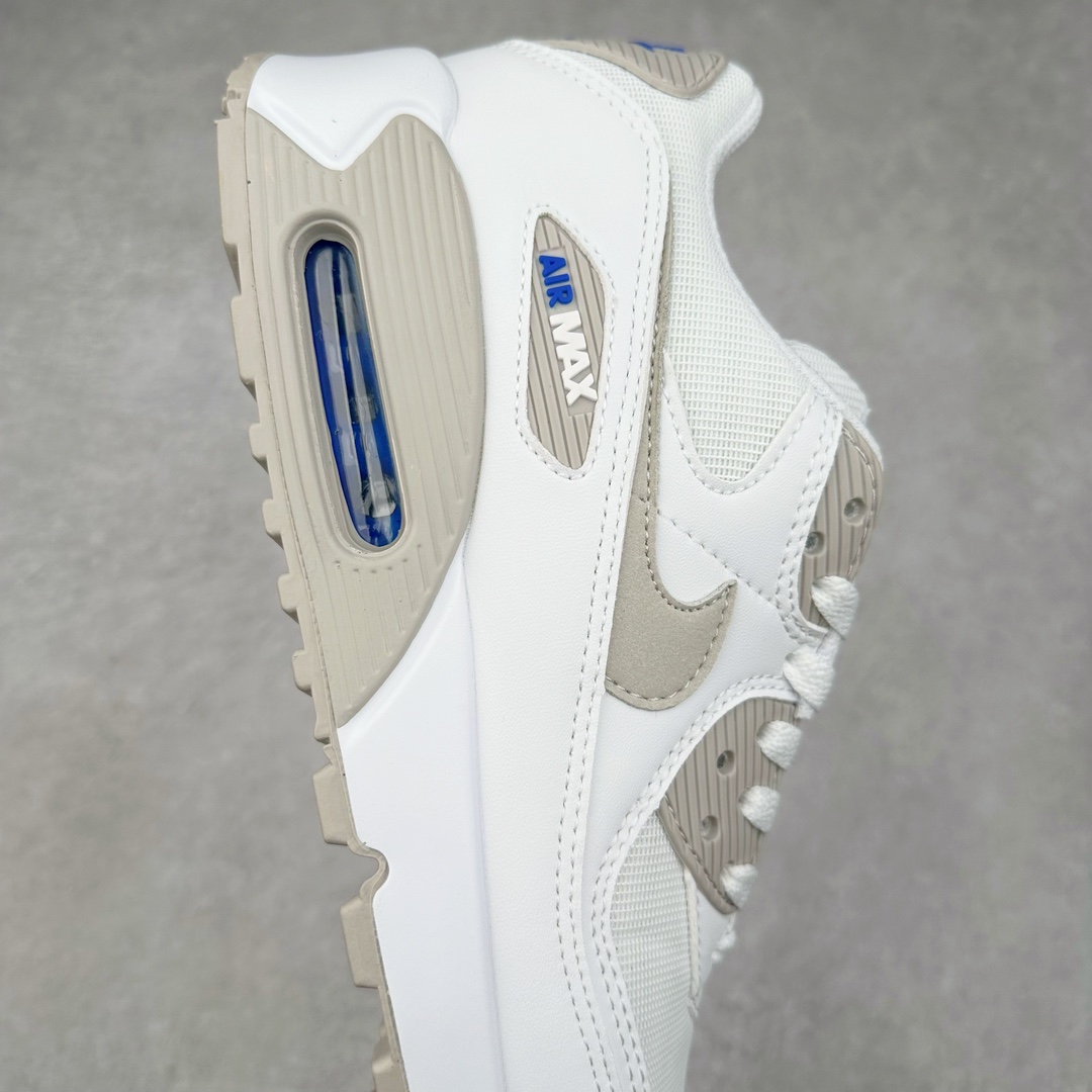 图片[6]-＃MX版 NK Air MAX 90 气垫复古减震跑步鞋 FZ7186-100 经典重温 独家陆续补货 外单专供大厂出品 品质稳定 一百余色 终端操作 Air Max 90于1990年推出 来自Air Max系列 在Air Max 1的基础上改进而得 增加了气垫面积 外型上也更为流线 最特別的就是加入了菱纹塑胶嵌板 为Air Max 90增添了许多潮流气息 皮革鞋面 造就出色耐穿性和支撑力 Max Air缓震配置搭配泡棉中底 令Air Max 90轻盈而舒适 华夫格橡胶外底 铸就Air Max 90非凡的抓地力 而Air Max 90不仅是一双跑鞋 它成功跨越了时间的演进 成为了球鞋文化与潮流圈中最熟为人知的鞋款之一 尺码：36 36.5 37.5 38 38.5 39 40 40.5 41 42 42.5 43 44 44.5 45-选品中心