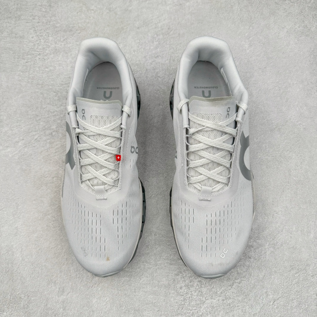 图片[2]-＃GX On Cloudmonster 2 昂跑减震生活休闲鞋 此运动品牌 开创于2010年 缓震着陆、强效回弹、轻柔质感的设计构思始终是ON研制关键 与此同时基于“为全球提供革新性的跑步感受”信念 陆续推出了多款跑鞋及其以专业运动人体跑步工程学为设计关键的功能性跑步服饰设备 让跑者不费力气地畅快畅跑 尺码：36 36.5 37.5 38 38.5 39 40 40.5 41 42 42.5 43 44 44.5 45-选品中心