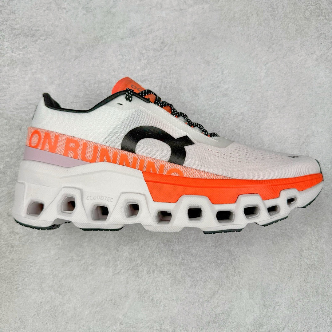 ＃GX On Cloudmonster 2 昂跑减震生活休闲鞋 此运动品牌 开创于2010年 缓震着陆、强效回弹、轻柔质感的设计构思始终是ON研制关键 与此同时基于“为全球提供革新性的跑步感受”信念 陆续推出了多款跑鞋及其以专业运动人体跑步工程学为设计关键的功能性跑步服饰设备 让跑者不费力气地畅快畅跑 尺码：36 36.5 37.5 38 38.5 39 40 40.5 41 42 42.5 43 44 44.5 45-选品中心