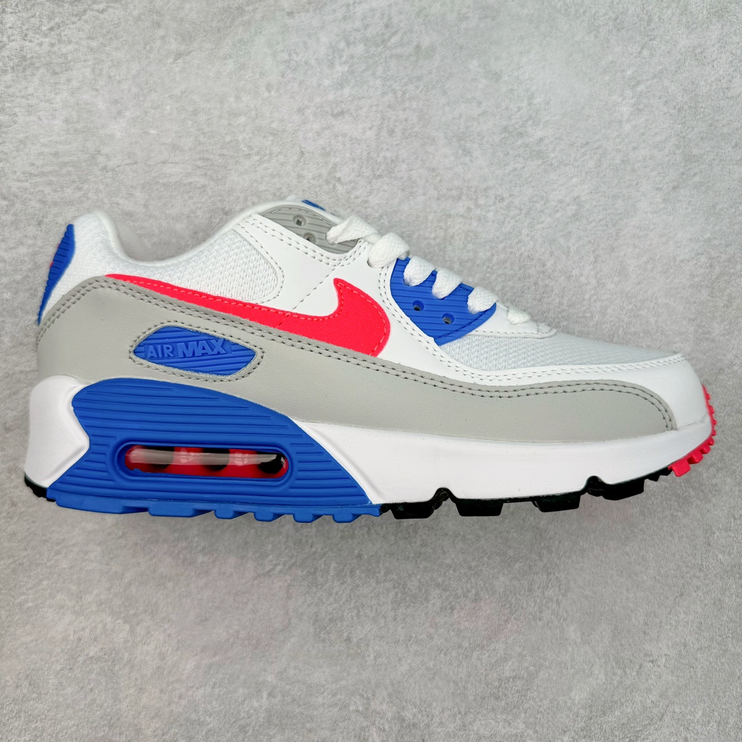 ＃MX版 NK Air MAX 90 气垫复古减震跑步鞋 DA8856-100 经典重温 独家陆续补货 外单专供大厂出品 品质稳定 一百余色 终端操作 Air Max 90于1990年推出 来自Air Max系列 在Air Max 1的基础上改进而得 增加了气垫面积 外型上也更为流线 最特別的就是加入了菱纹塑胶嵌板 为Air Max 90增添了许多潮流气息 皮革鞋面 造就出色耐穿性和支撑力 Max Air缓震配置搭配泡棉中底 令Air Max 90轻盈而舒适 华夫格橡胶外底 铸就Air Max 90非凡的抓地力 而Air Max 90不仅是一双跑鞋 它成功跨越了时间的演进 成为了球鞋文化与潮流圈中最熟为人知的鞋款之一 尺码：36 36.5 37.5 38 38.5 39 40 40.5 41 42 42.5 43 44 44.5 45-选品中心