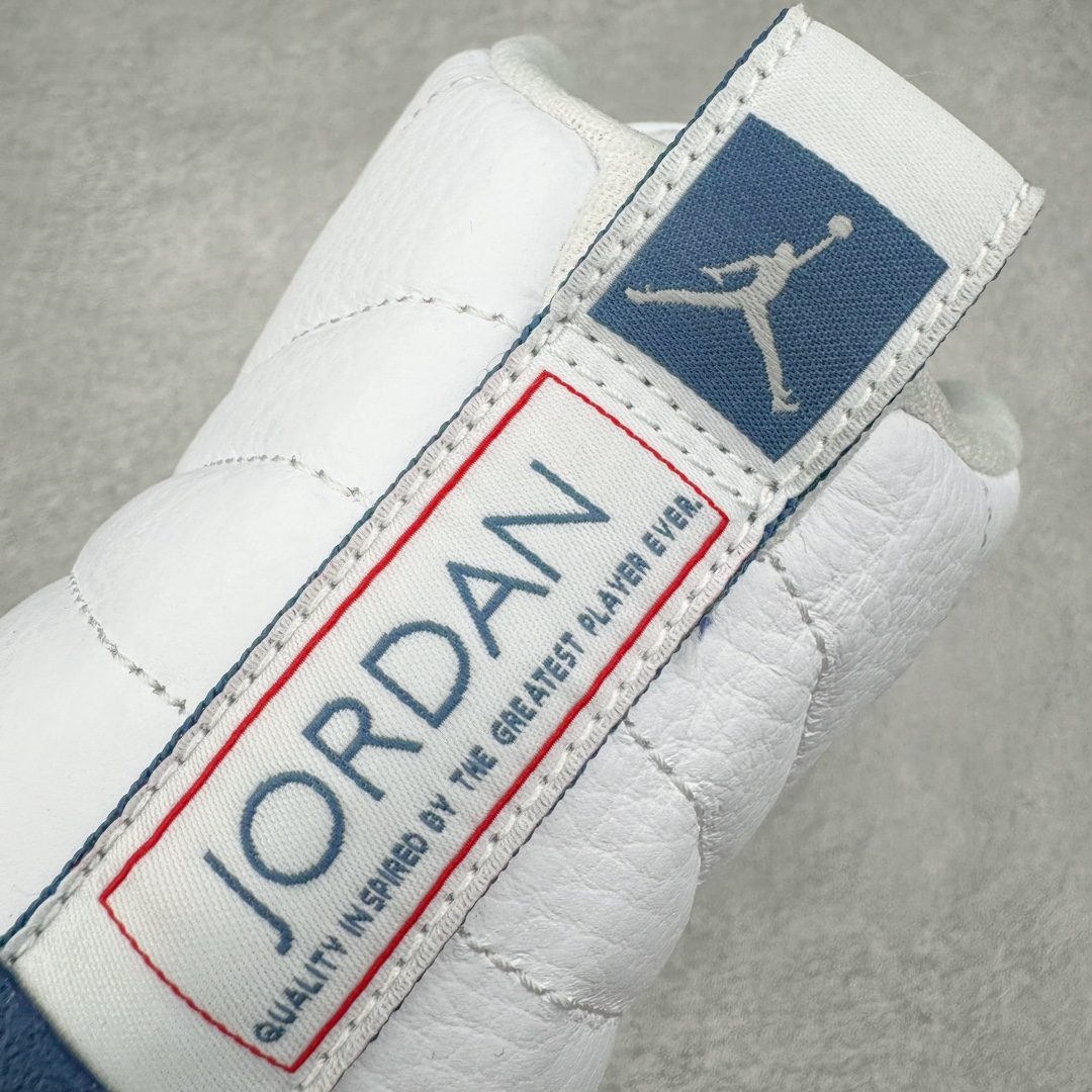 图片[14]-＃SZ纯原 Air Jordan AJ12 Retro 法国蓝 货号：130690-113 外贸特供批次 原楦原档案数据开模打造 原汁原味12代鞋型 进口原厂皮料 原厂碳板 原装材料 原厂定制金属扣 原厂电绣 支持与公司货全方位对比 只服务于5%懂鞋的高端客户 发国外可支持各种retail商店充正寄售 尺码：40 40.5 41 42 42.5 43 44 44.5 45 45.5 46 47.5 48.5-选品中心