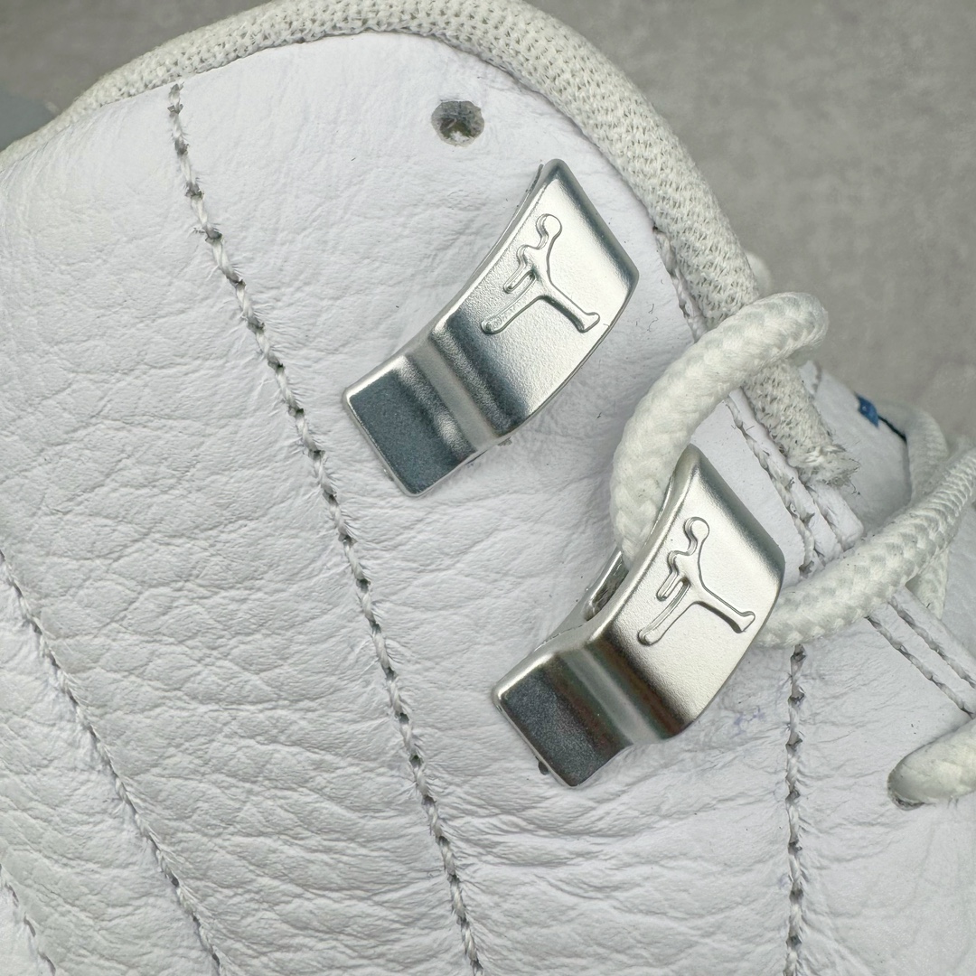 图片[19]-＃SZ纯原 Air Jordan AJ12 Retro 法国蓝 货号：130690-113 外贸特供批次 原楦原档案数据开模打造 原汁原味12代鞋型 进口原厂皮料 原厂碳板 原装材料 原厂定制金属扣 原厂电绣 支持与公司货全方位对比 只服务于5%懂鞋的高端客户 发国外可支持各种retail商店充正寄售 尺码：40 40.5 41 42 42.5 43 44 44.5 45 45.5 46 47.5 48.5-选品中心