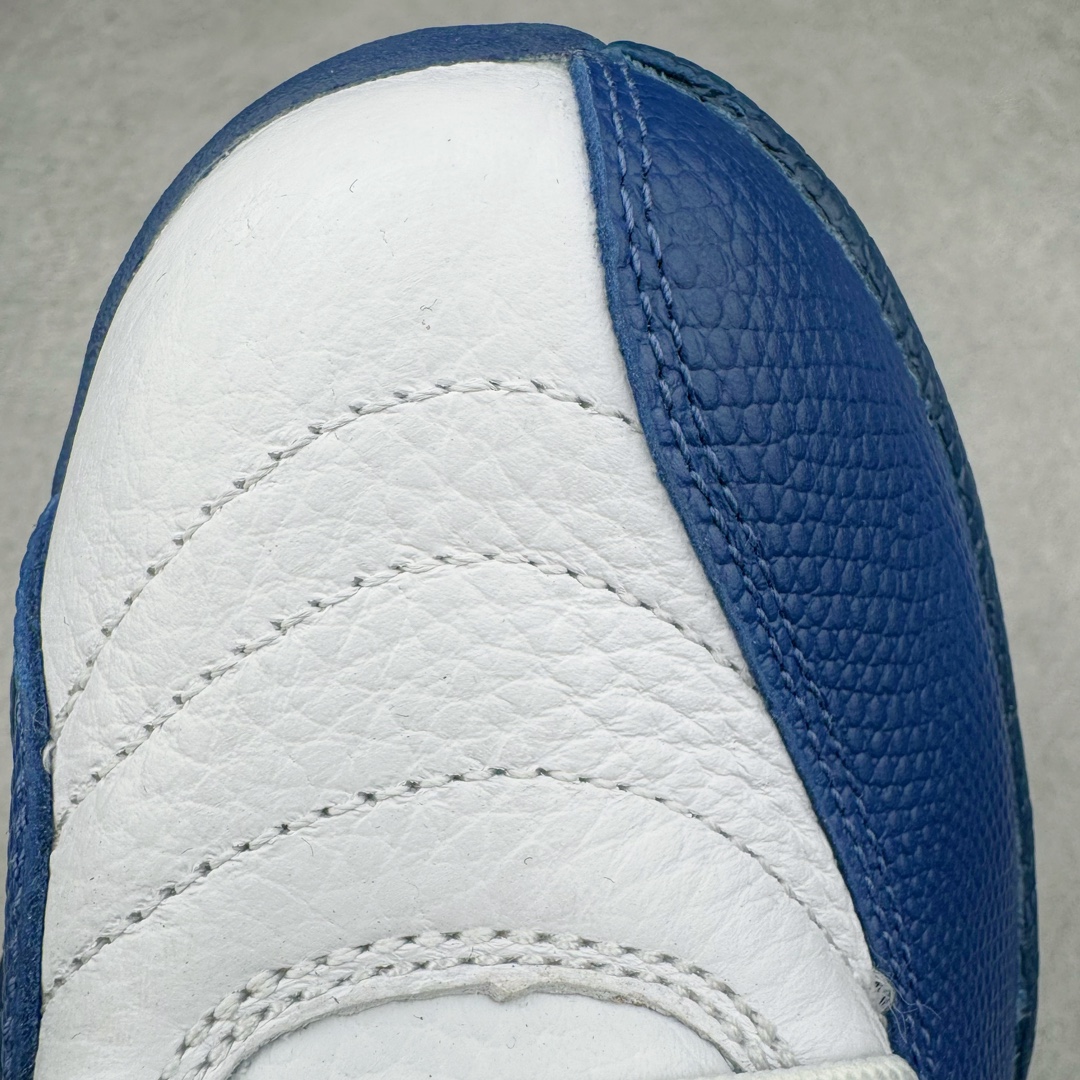 图片[17]-＃SZ纯原 Air Jordan AJ12 Retro 法国蓝 货号：130690-113 外贸特供批次 原楦原档案数据开模打造 原汁原味12代鞋型 进口原厂皮料 原厂碳板 原装材料 原厂定制金属扣 原厂电绣 支持与公司货全方位对比 只服务于5%懂鞋的高端客户 发国外可支持各种retail商店充正寄售 尺码：40 40.5 41 42 42.5 43 44 44.5 45 45.5 46 47.5 48.5-选品中心