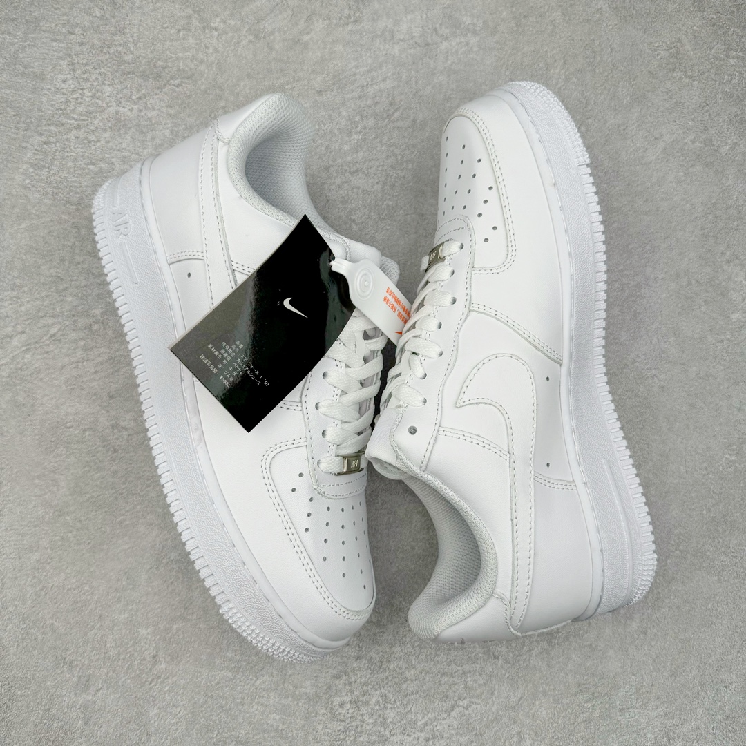 图片[3]-＃跑量神器 黑牌版本 NK Air Force 1 07 空军一号经典低帮板鞋 全白315122-111 全网最具性价比版本没有之一 2022全新楦头鞋型 鱼鳞大底 历时开发三个月 清洁度完美 二维码鞋标 内置芯片及solo气垫 大底高度及其弧度依照正品 钢印 logo刺绣 鞋口弧度 鞋头长度 鞋面冲孔 鞋垫背胶及钢印 完美鞋型对比正品 每一处都是细节满满 尺码：35.5 36 36.5 37.5 38 38.5 39 40 40.5 41 42 42.5 43 44 44.5 45-选品中心