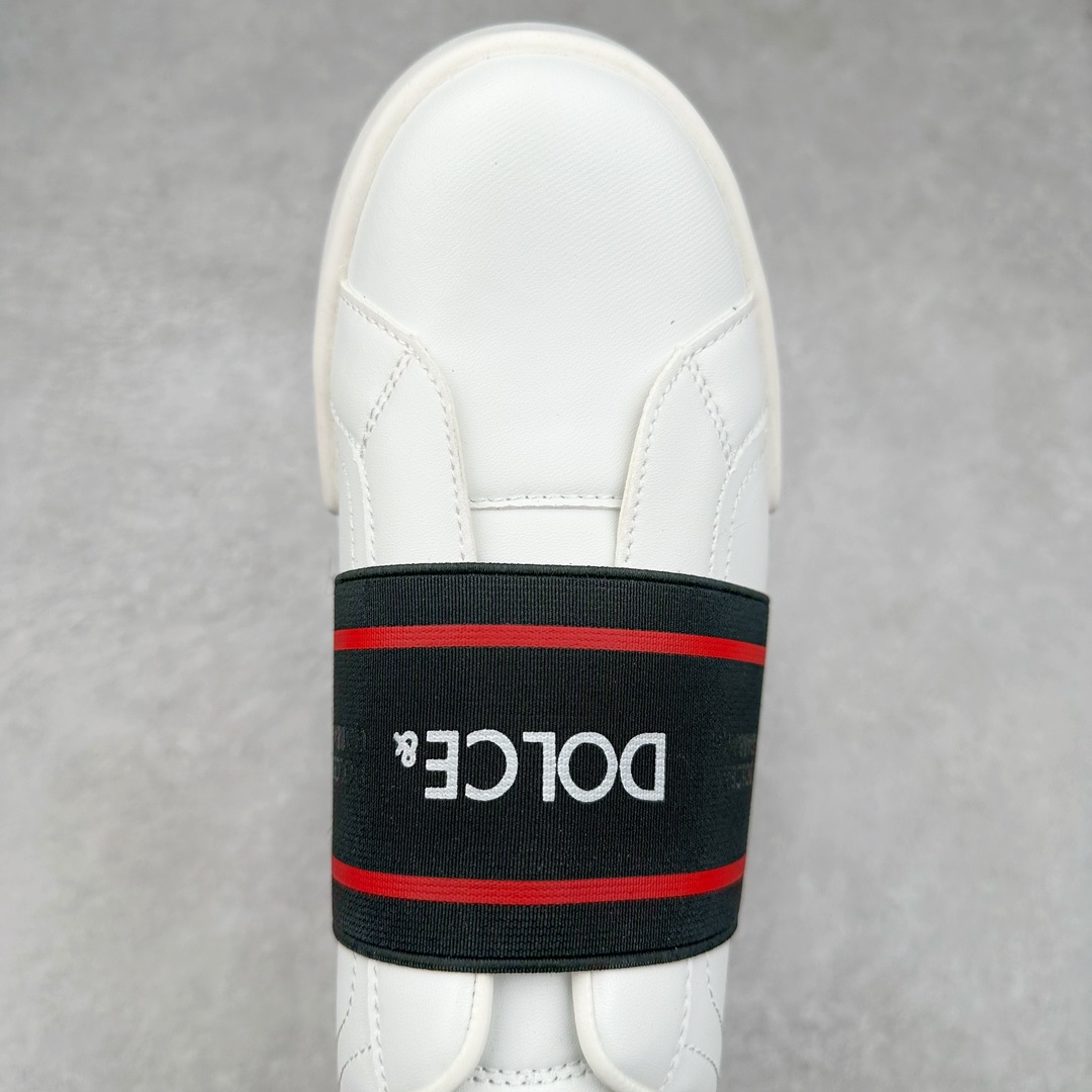 图片[4]-DOLCE&GABBANA NS1 DG杜嘉班纳小白鞋 板鞋 纳帕小牛皮制成 橡胶鞋底 官方原盒主题包装 尺码：39 40 41 42 43 44-选品中心