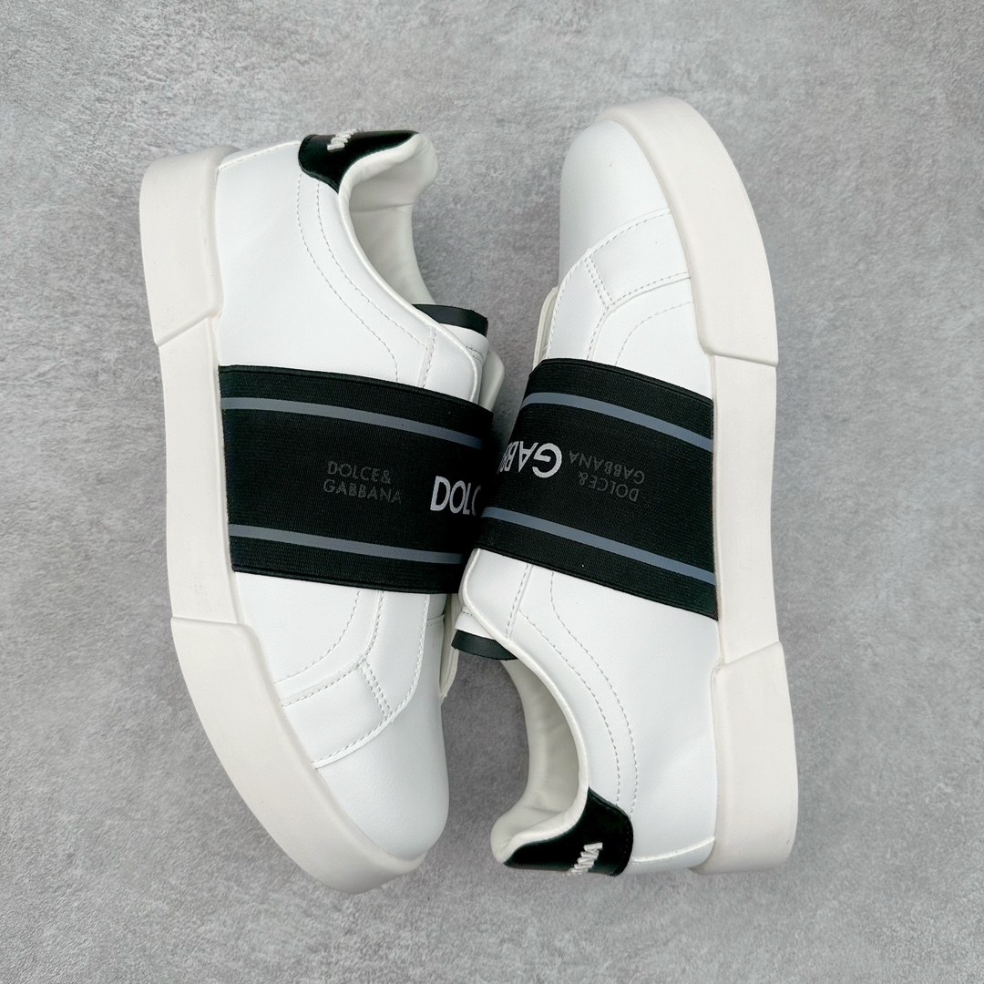 图片[3]-DOLCE&GABBANA NS1 DG杜嘉班纳小白鞋 板鞋 纳帕小牛皮制成 橡胶鞋底 官方原盒主题包装 尺码：39 40 41 42 43 44-选品中心