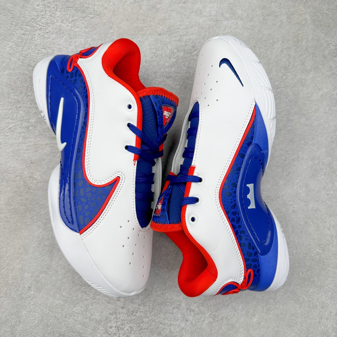 图片[3]-NK LeBron XXII 詹姆斯22代签名实战篮球鞋 FZ1095-103 采用全新中足鞋鞍翼结构，作为护栏保护的同时提供自然的控制感和稳定性，令下一代运动员能够自信锁定、起跳并突破极限。该鞋款中底还采用了Cushlon 2.0泡绵，以提升每一步的舒适感受，同时后掌与前掌的Air Zoom技术确保强劲的推进力和柔软的落地感。低帮设计助力运动员保持场地感，在维持控制的同时能够毫无拘束地移动。外底，包括抓地区域，专为支持关键动作而设计，例如勒布朗的试探步、反向转身、起跳和后撤步。LeBron XXII融合了性能与奢华，采用优质材料、高性能结构和精致细节，旨在满足从硬木球场到好莱坞聚光灯下多种场地与场景的需求。勒布朗的个人风格贯穿整双鞋款，从受其设计影响获得启发的大胆、颠覆性配色，到融入后跟的个人签名，赋予鞋款独特又极具个人特色的质感。尺码：40 40.5 41 42 42.5 43 44 44.5 45 46-选品中心