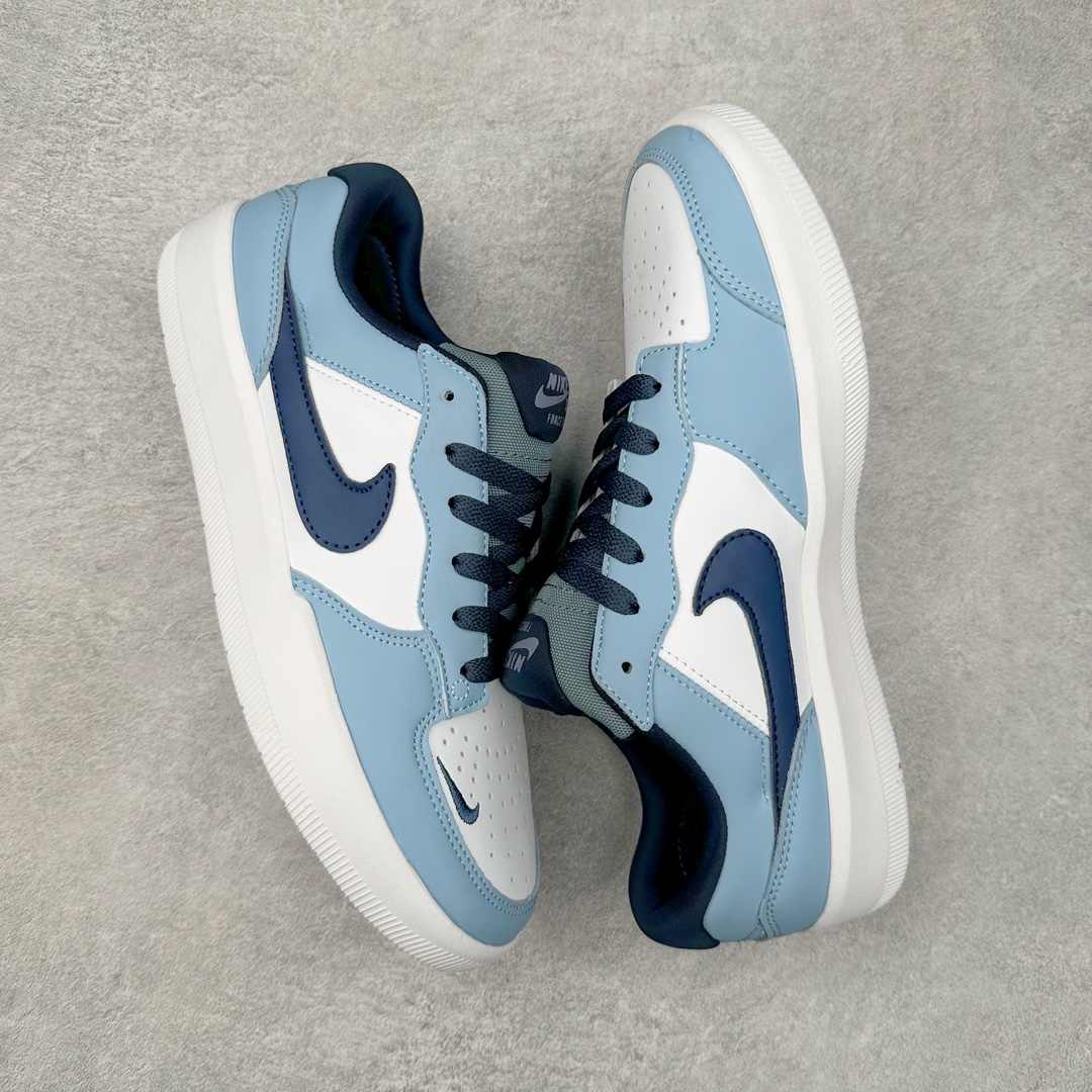 图片[3]-＃福利特价 NK SB Force 58 空军58系列低帮休闲运动滑板板鞋 鞋面由帆布和麂皮拼接 层次感丰富 搭配硫化外底 耐磨耐穿 鞋舌及中底后跟处饰有SB Logo 表明鞋款身份 采用包边设计 经久耐穿 硫化结构则有效提升灵活性 穿上这款全新推出的创意力作 助你耀动街头 尺码：36 36.5 37.5 38 38.5 39 40 40.5 41 42 42.5 43 44 45-选品中心