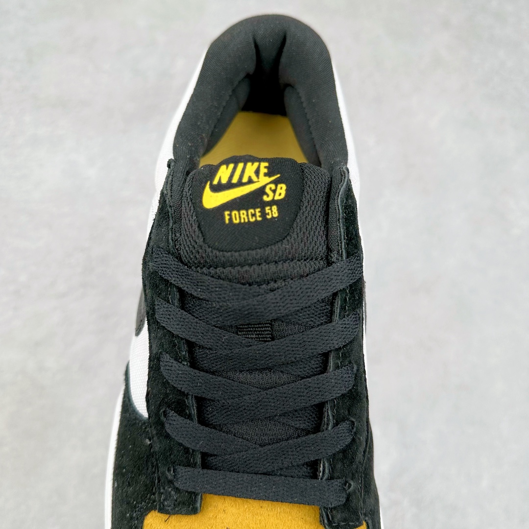 图片[5]-＃福利特价 NK SB Force 58 空军58系列低帮休闲运动滑板板鞋 鞋面由帆布和麂皮拼接 层次感丰富 搭配硫化外底 耐磨耐穿 鞋舌及中底后跟处饰有SB Logo 表明鞋款身份 采用包边设计 经久耐穿 硫化结构则有效提升灵活性 穿上这款全新推出的创意力作 助你耀动街头 尺码：36 36.5 37.5 38 38.5 39 40 40.5 41 42 42.5 43 44 45-选品中心