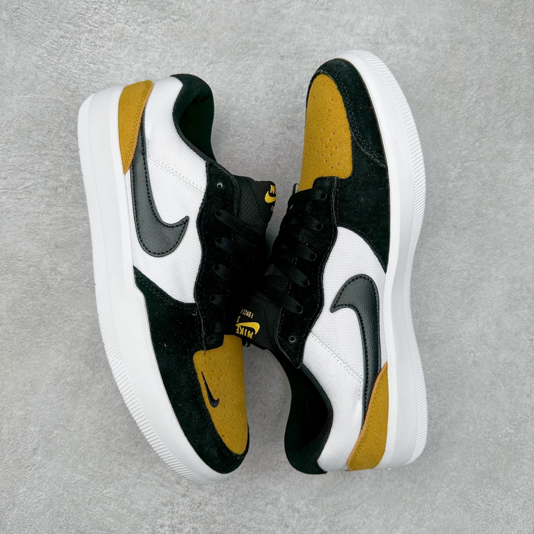 图片[3]-＃福利特价 NK SB Force 58 空军58系列低帮休闲运动滑板板鞋 鞋面由帆布和麂皮拼接 层次感丰富 搭配硫化外底 耐磨耐穿 鞋舌及中底后跟处饰有SB Logo 表明鞋款身份 采用包边设计 经久耐穿 硫化结构则有效提升灵活性 穿上这款全新推出的创意力作 助你耀动街头 尺码：36 36.5 37.5 38 38.5 39 40 40.5 41 42 42.5 43 44 45-选品中心