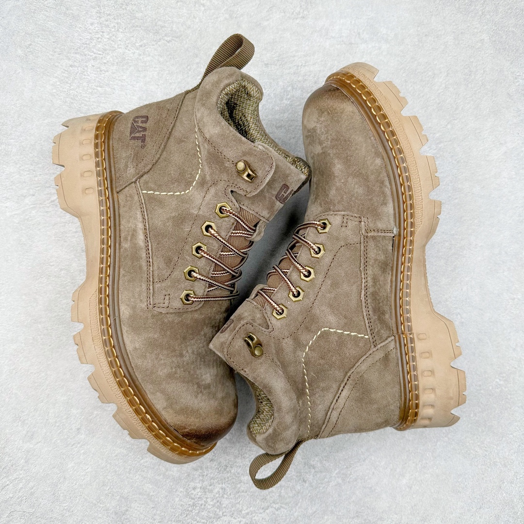 图片[3]-＃特价福利 CAT卡特 硬汉推土机品牌经典百搭户外休闲大黄靴系列 广东大厂品质 24ss秋冬新款 常年主打 时尚潮流搭配 面料釆用意大利进口磨砂牛皮 全鞋真牛皮材料 大底到五金都是代工厂原材料制作 好货不杀猪 首单质量严格把控 全套官网统一包装 今年冬季防寒户外专用 日常随意搭配 型男必备 尺码：38 39 40 41 42 43 44 (偏大一码)-选品中心