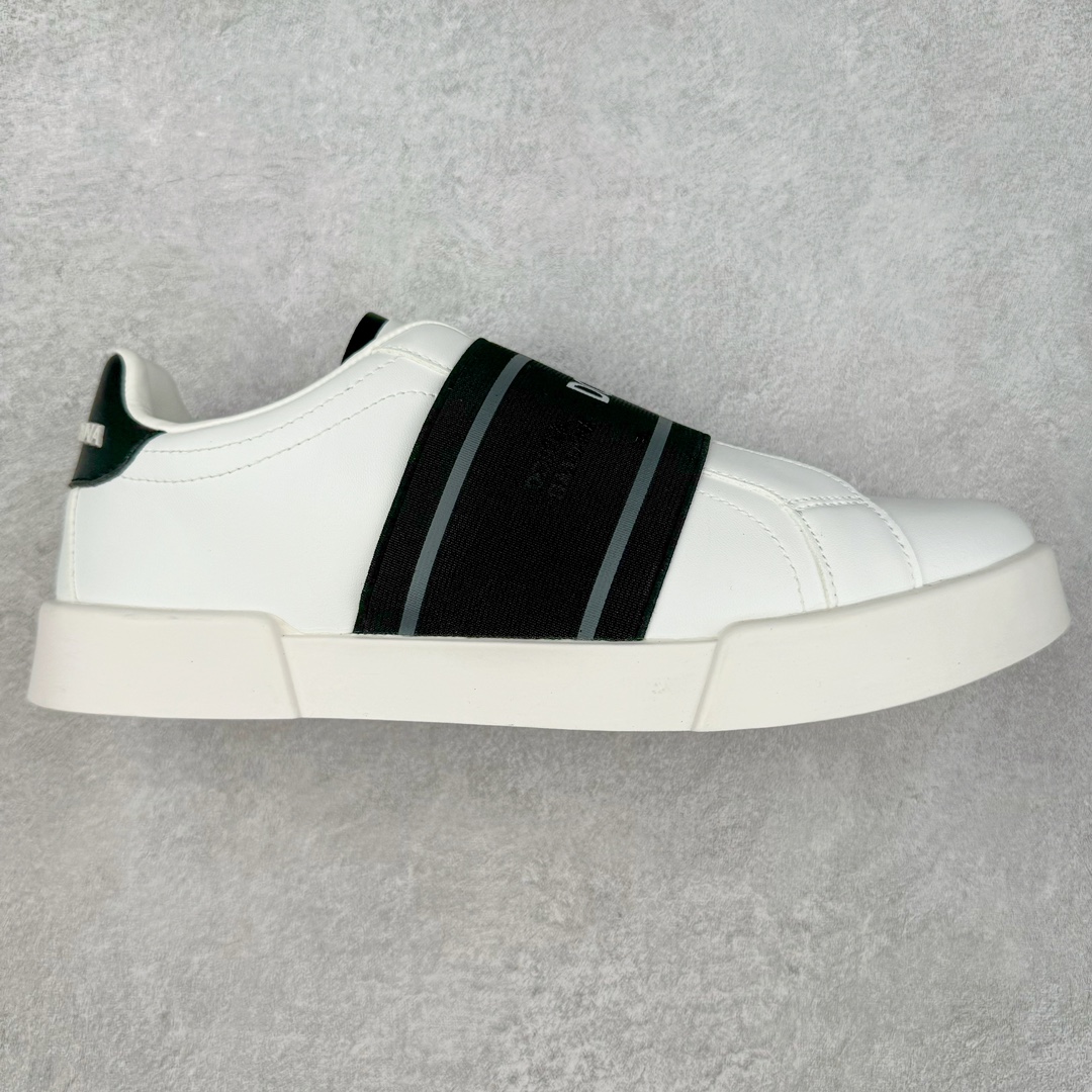 DOLCE&GABBANA NS1 DG杜嘉班纳小白鞋 板鞋 纳帕小牛皮制成 橡胶鞋底 官方原盒主题包装 尺码：39 40 41 42 43 44-选品中心