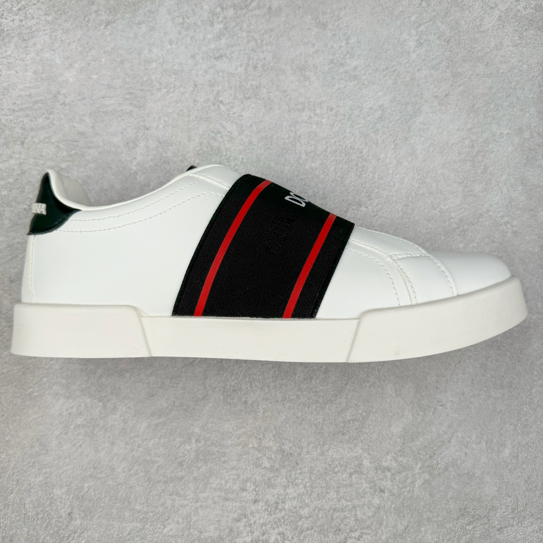 DOLCE&GABBANA NS1 DG杜嘉班纳小白鞋 板鞋 纳帕小牛皮制成 橡胶鞋底 官方原盒主题包装 尺码：39 40 41 42 43 44-选品中心