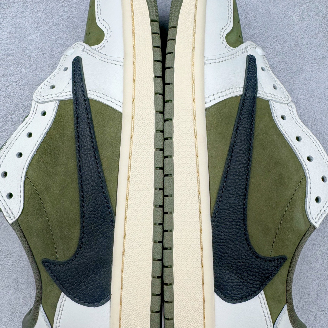 图片[15]-＃LJ渠道版 Travis Scott x Air Jordan AJ1 Low OG SP TS联名倒钩8.0低帮 白橄榄绿 DM7866-200 原盒原配 原厂拉帮工艺 针距密度一致 全新升级网板中底 原楦原纸板开发 后跟弧度收口自然不对折 极致一眼正品既视感 原厂皮料 进口玻璃冲刀皮料裁剪零毛边 承诺百分百一致原鞋 全鞋电脑针车工艺 鞋面清洁度最高QC检验标准 控制溢胶 原厂电绣工艺 鞋标鞋盒、防尘纸 均采购来自原厂 尺码：36 36.5 37.5 38 38.5 39 40 40.5 41 42 42.5 43 44 44.5 45 46 47.5-选品中心