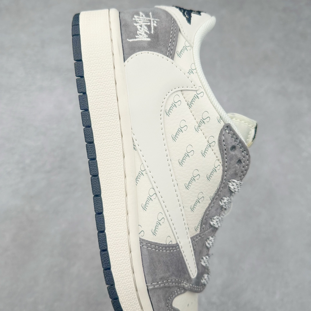 图片[6]-TS x Air Jordan AJ1 Low 倒钩低帮联名定制配色 XY2688-124 原厂内置气垫魔块 A模大底 头层小牛皮 鞋舌AJ原厂专用牛津布+AJ专用反口珍珠布+原厂无杂质高弹内里海棉+特殊封边弹力鞋带 尺码：36 36.5 37.5 38 38.5 39 40 40.5 41 42 42.5 43 44 44.5 45 46 47.5-选品中心