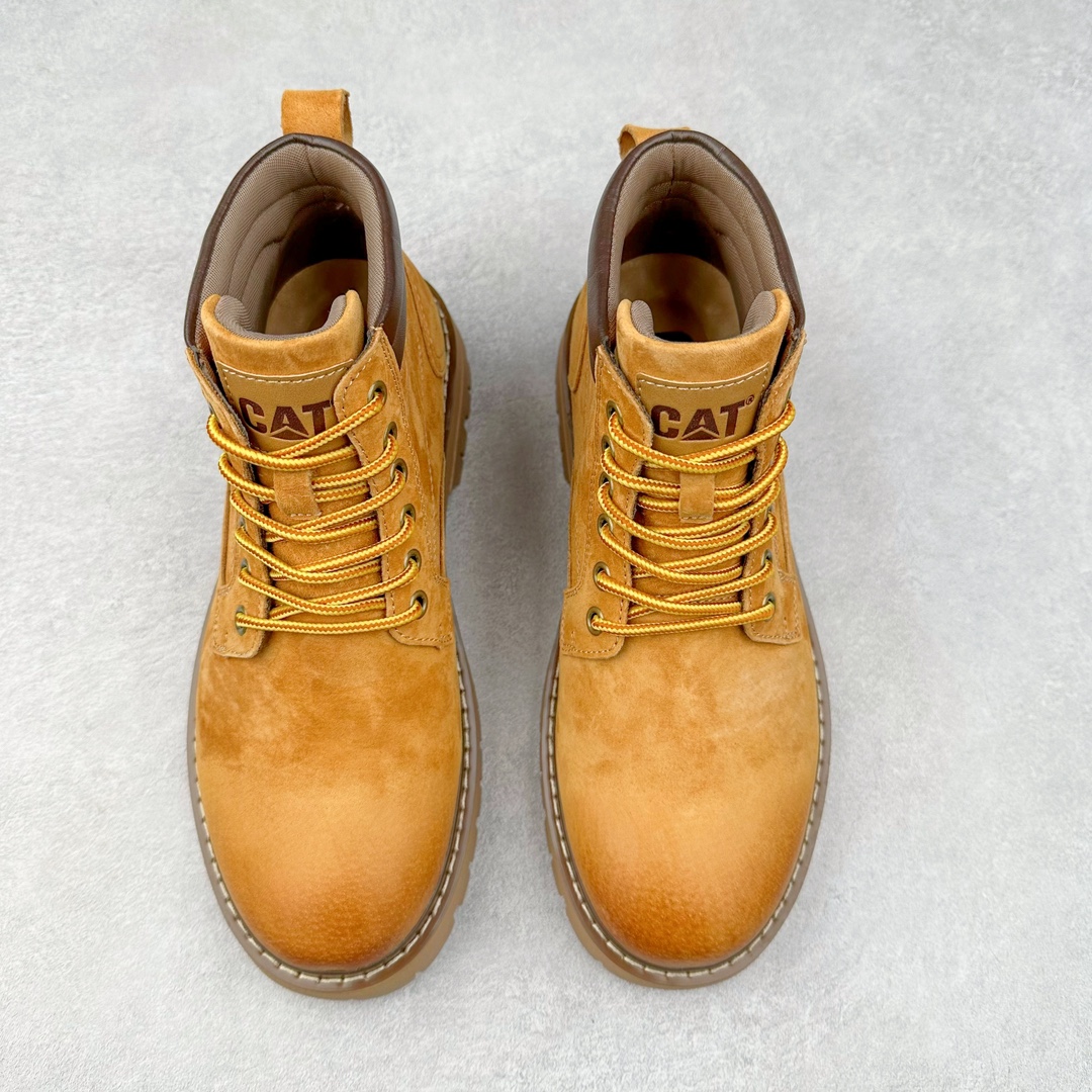 图片[2]-＃福利特价 CAT卡特 硬汉推土机品牌经典百搭户外中帮休闲男鞋 广东大厂品质 24ss秋冬新款 常年主打 时尚潮流搭配 面料釆用意大利进口磨砂牛皮 全鞋真牛皮材料 大底到五金都是代工厂原材料制作 好货不杀猪 首单质量严格把控 全套官网统一包装 今年冬季防寒户外专用 日常随意搭配 型男必备 尺码：39 40 41 42 43 44 (偏大一码)-选品中心